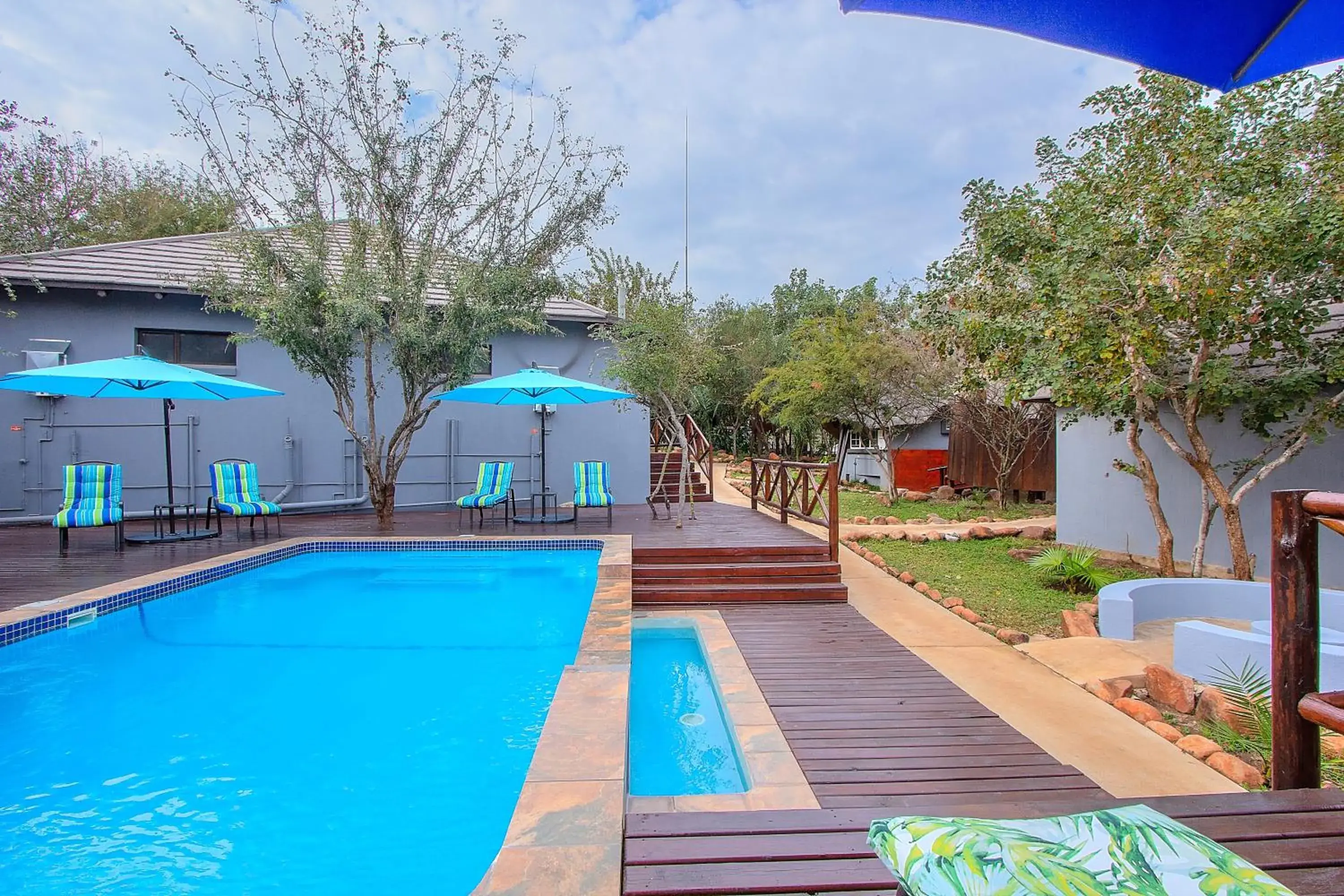 Swimming pool in Royal Marlothi Kruger Safari Lodge and Spa Swimming pool in Royal Marlothi Kruger Safari Lodge and Spa