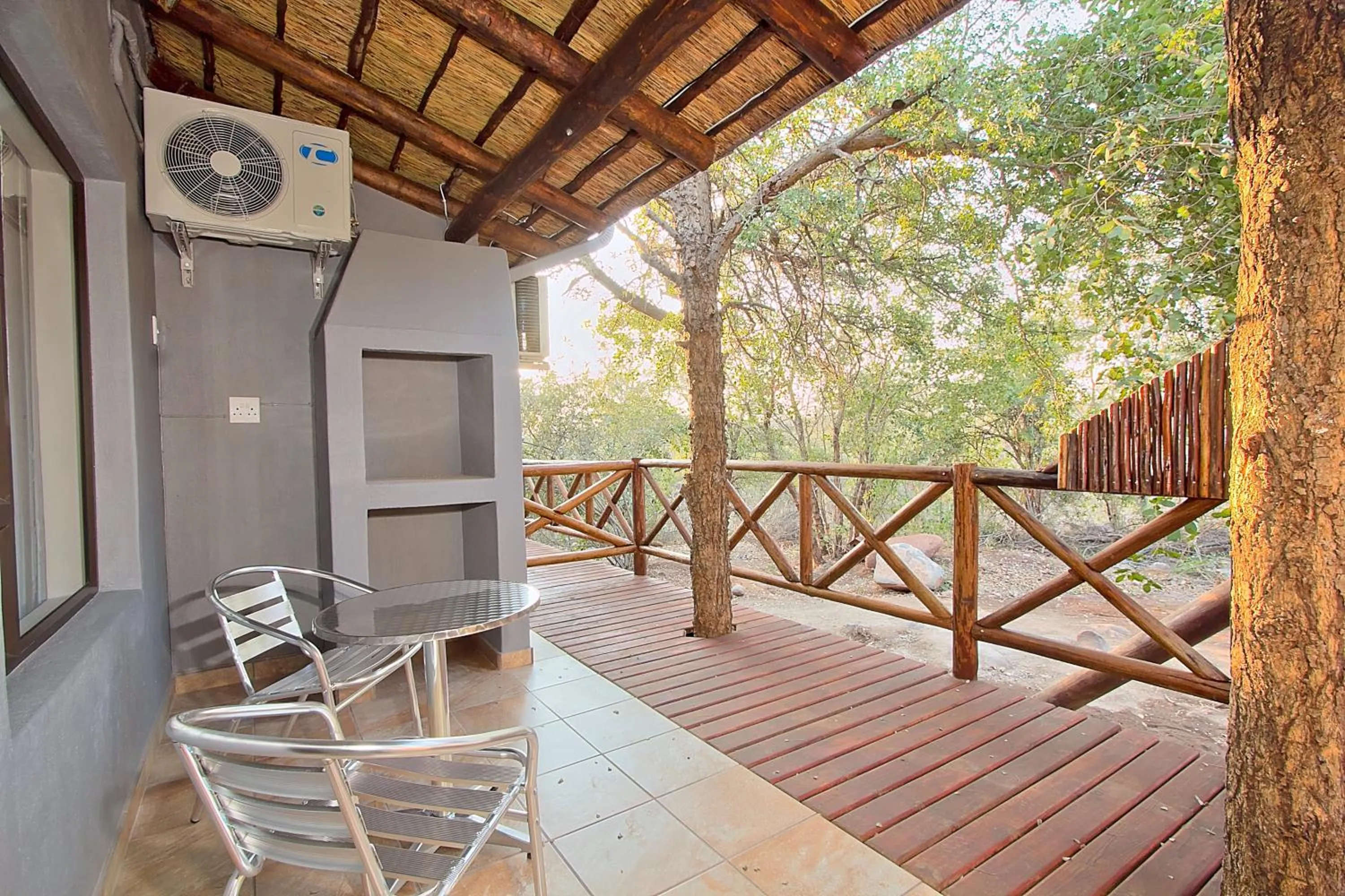 Patio in Royal Marlothi Kruger Safari Lodge and Spa