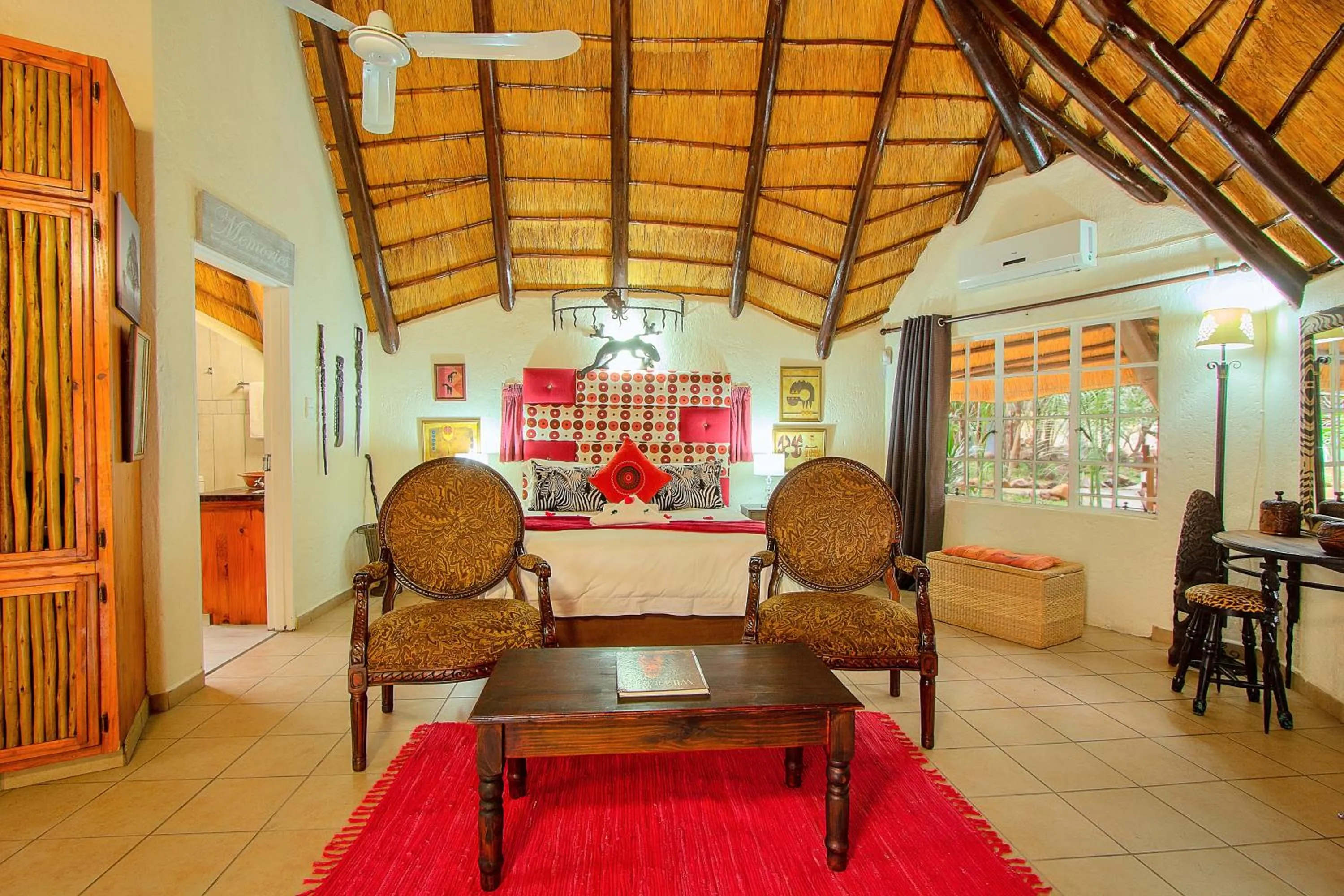 Seating area in Royal Marlothi Kruger Safari Lodge and Spa