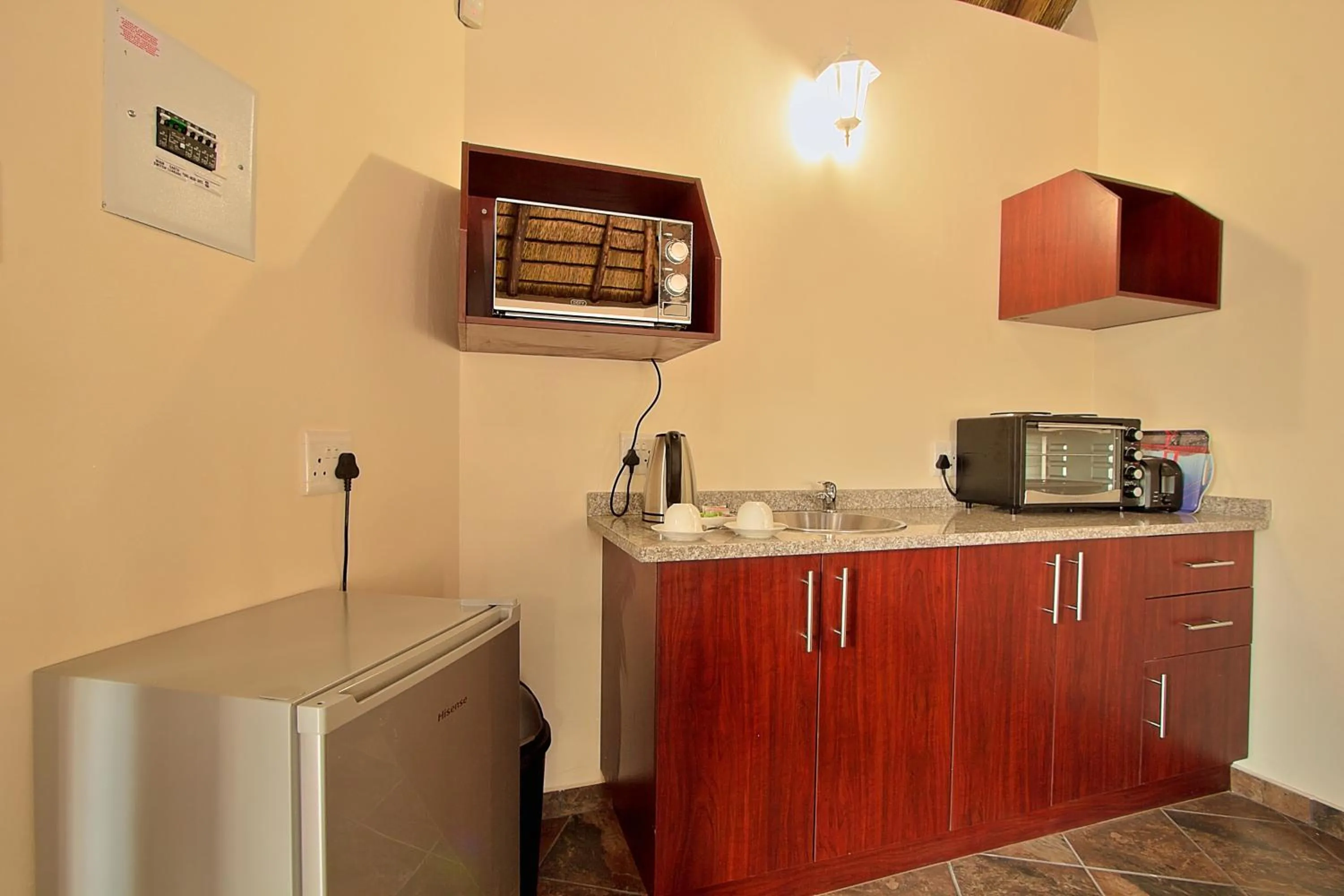 Kitchen or kitchenette in Royal Marlothi Kruger Safari Lodge and Spa