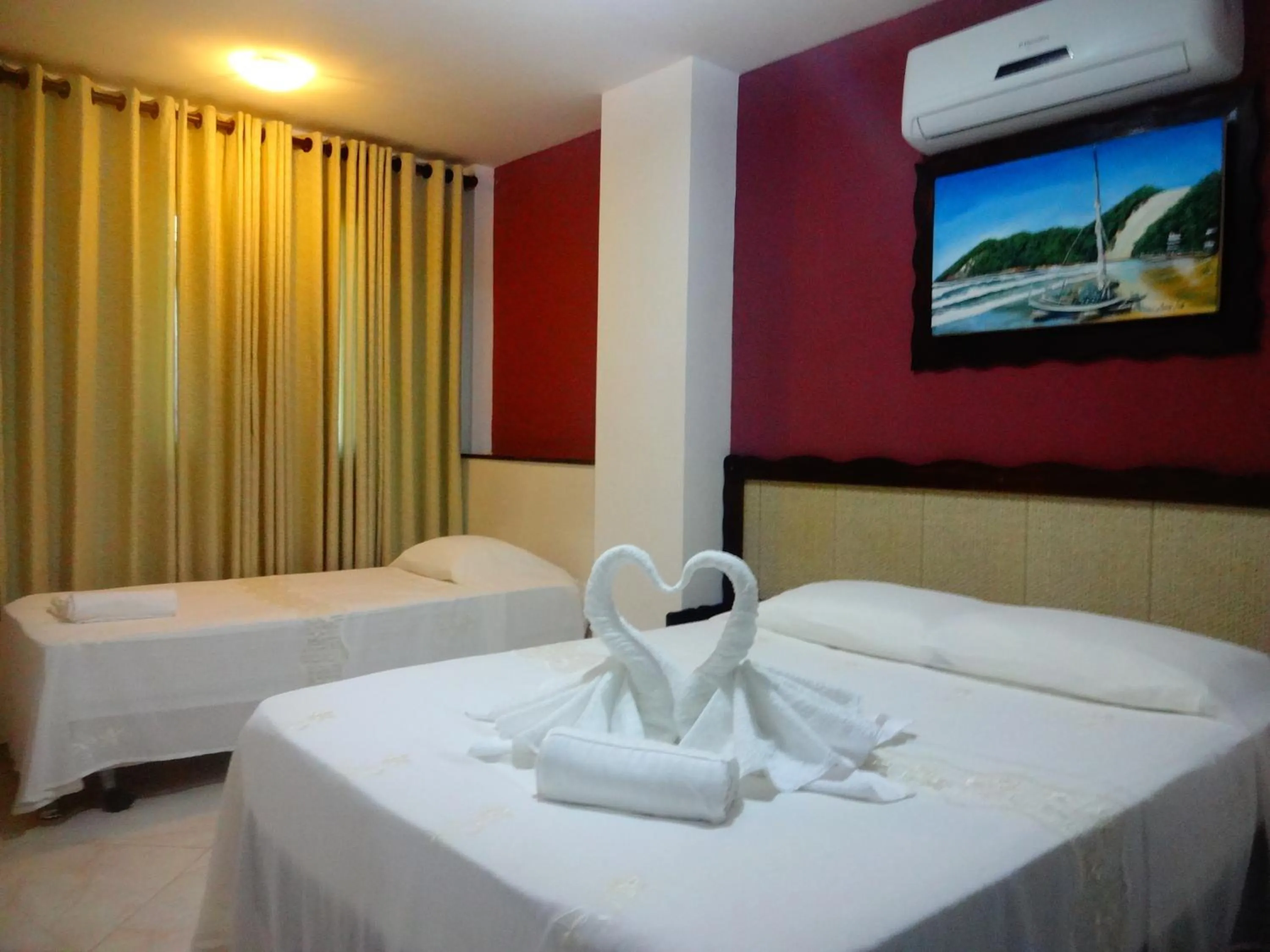 Bed in Marlymar Apart Pousada