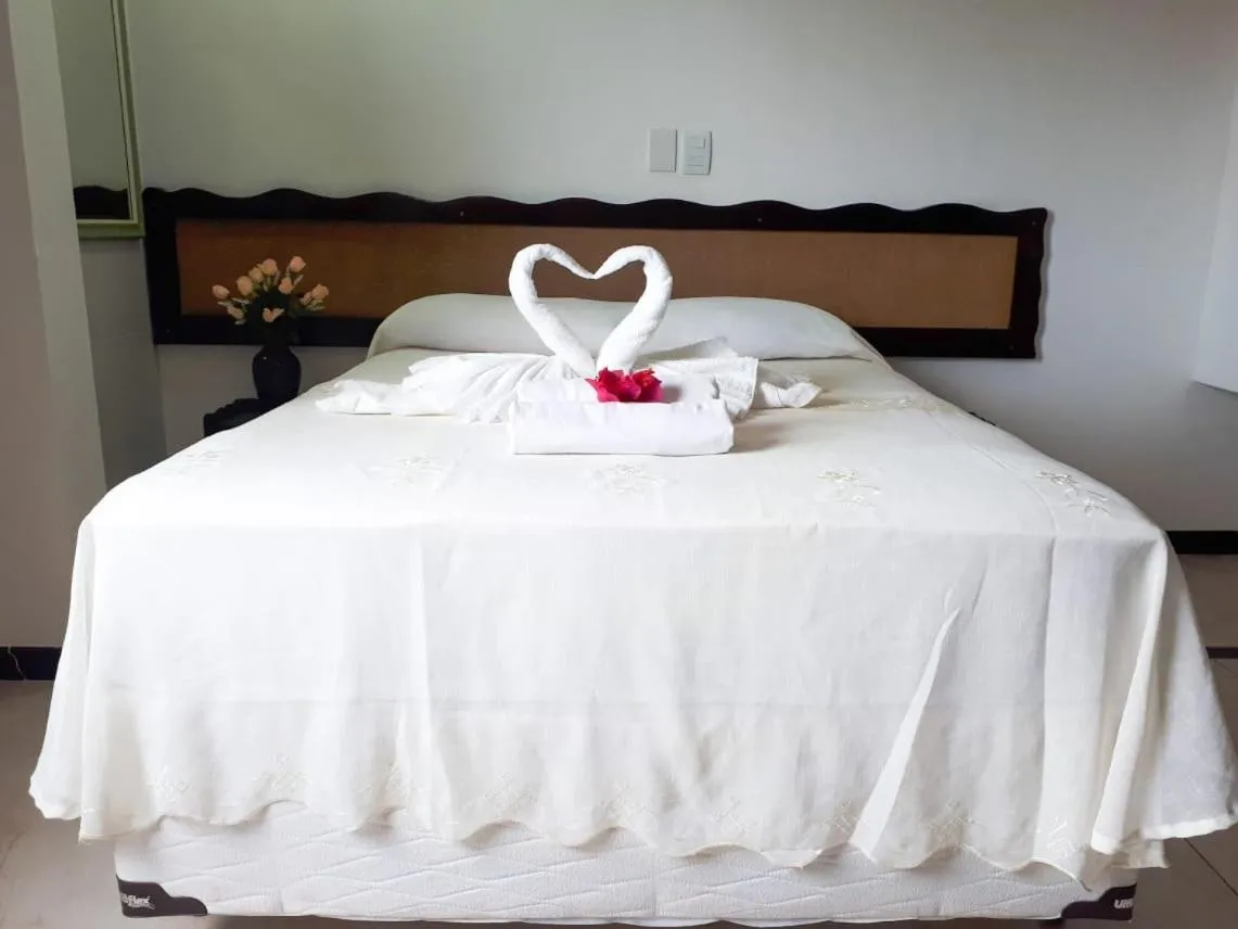 Bed in Marlymar Apart Pousada