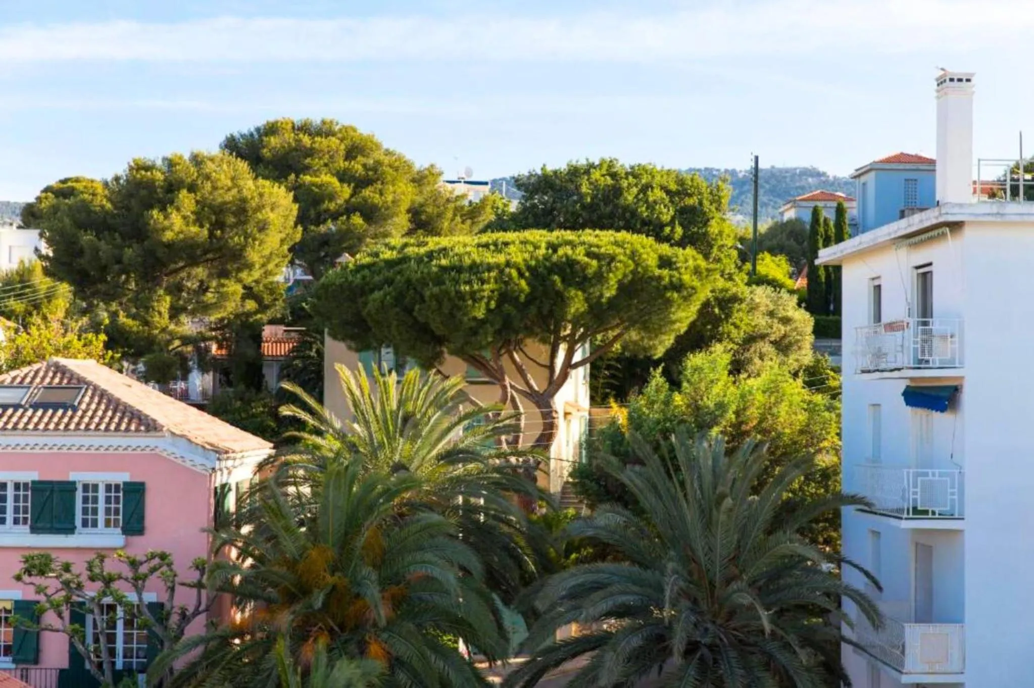 Natural landscape in Hôtel Les Voiles