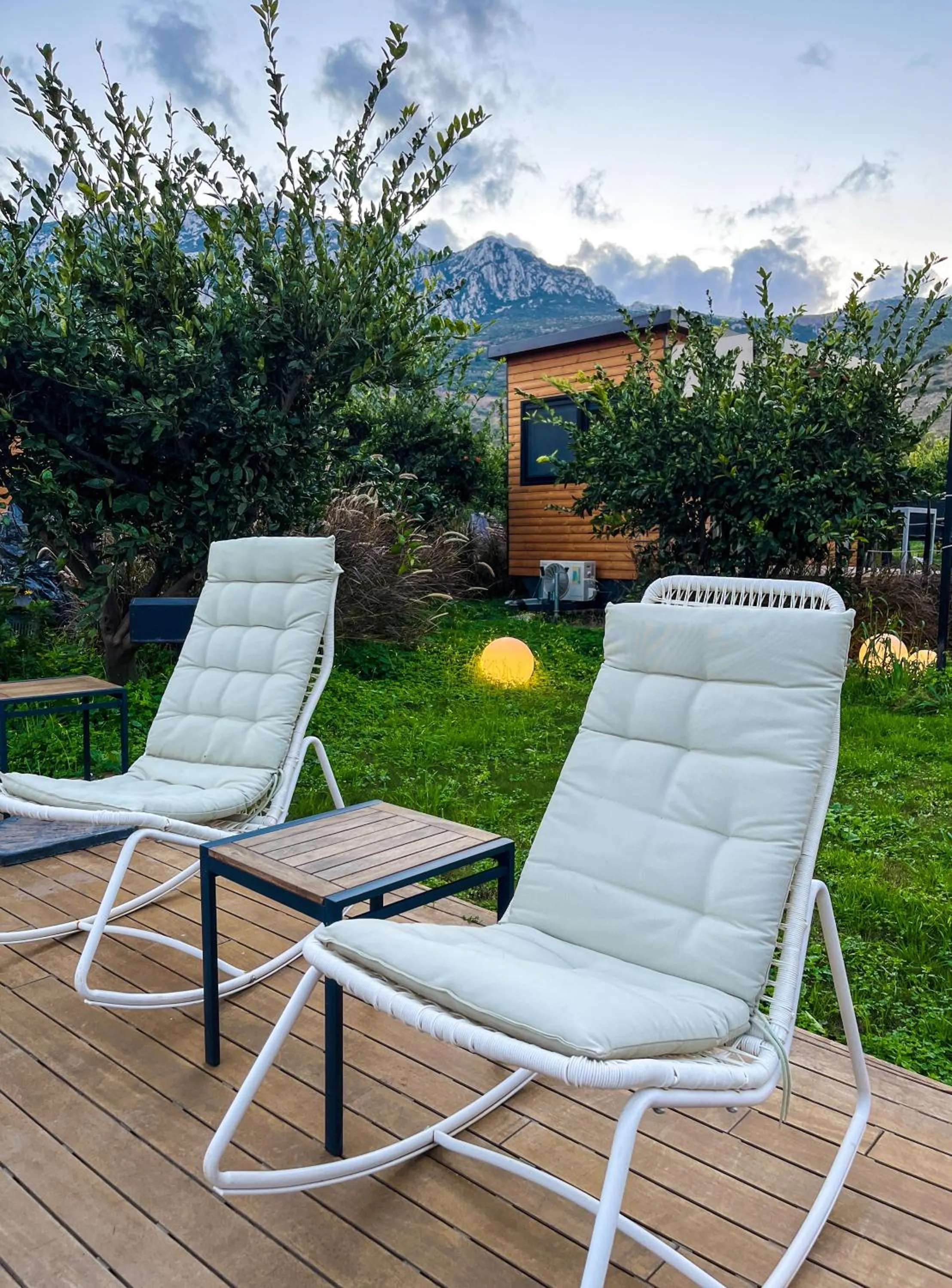 Seating area in Tiny town kuyucak
