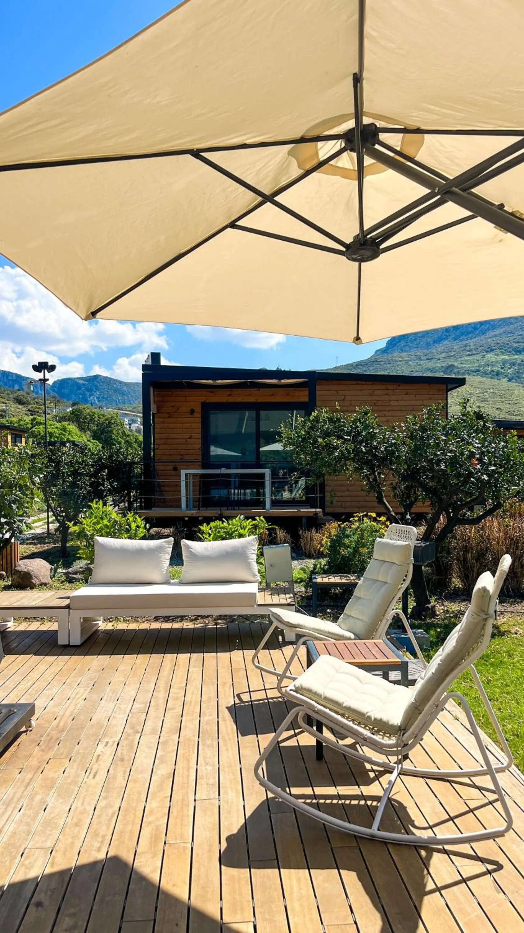 Seating area in Tiny town kuyucak