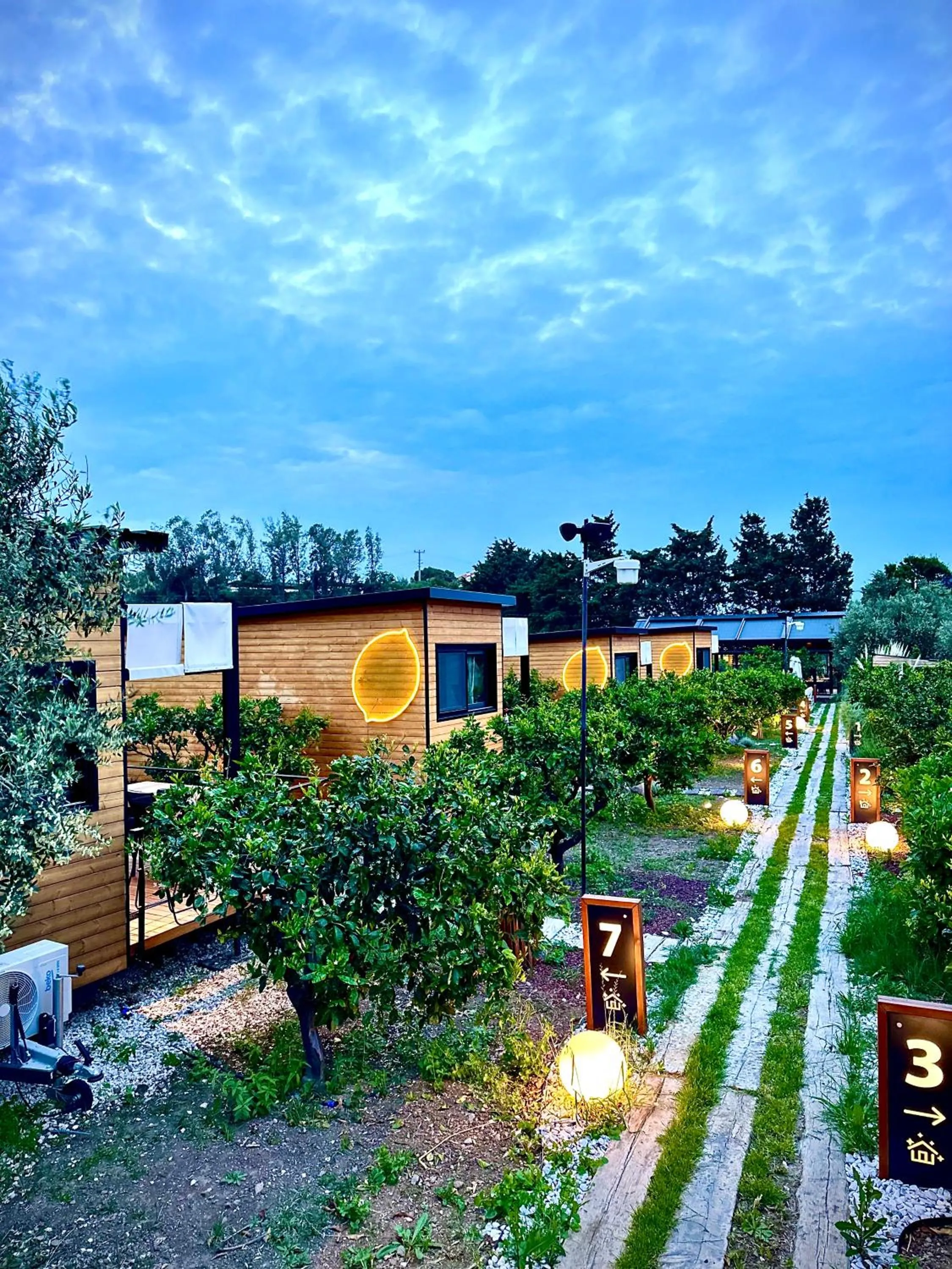 On site in Tiny town kuyucak