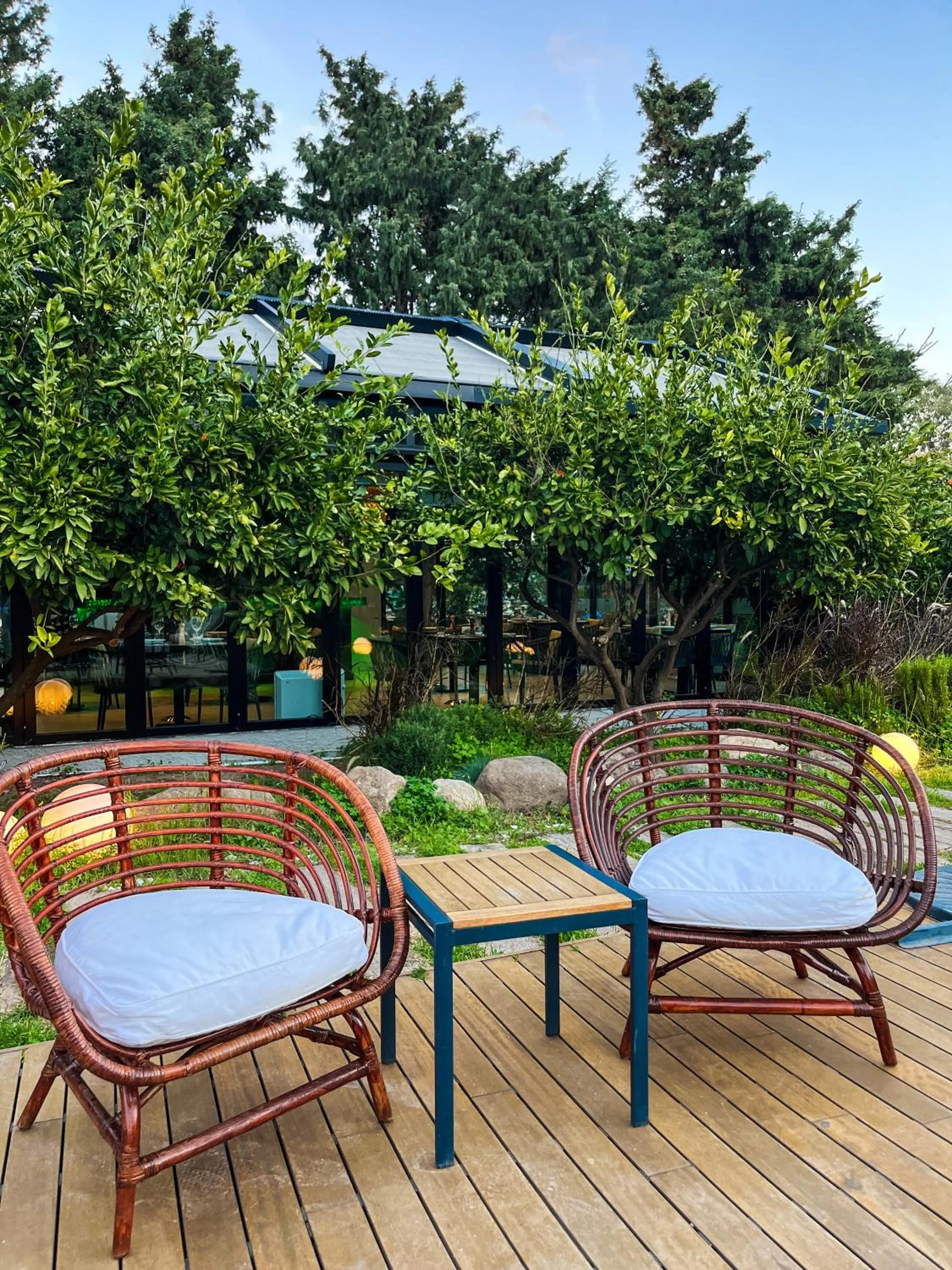 Seating area in Tiny town kuyucak