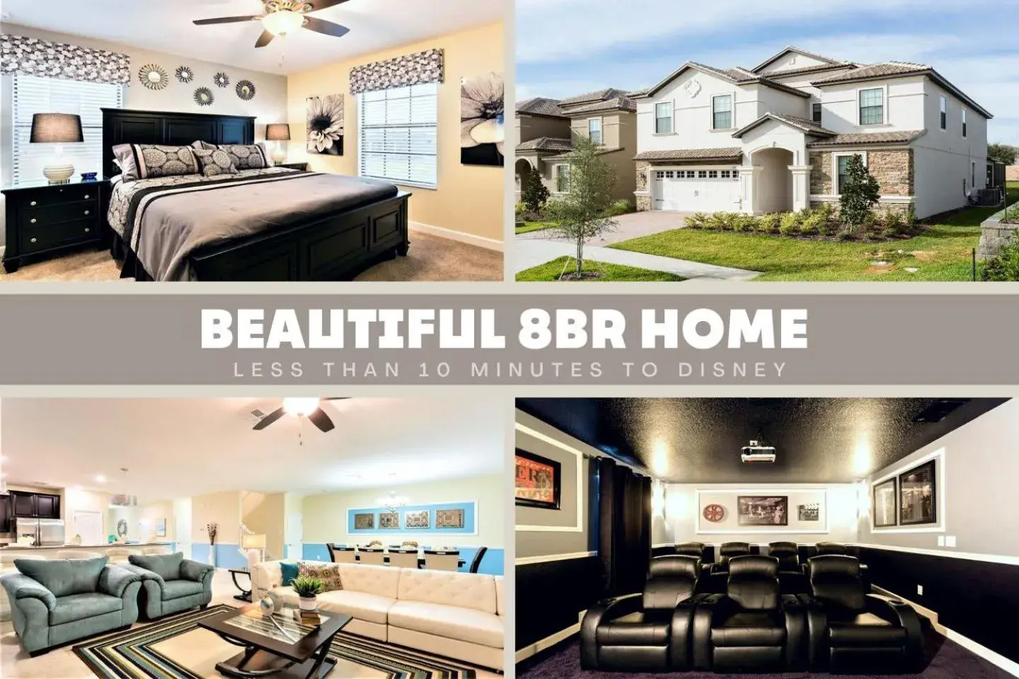 Opulent Villa, 10 Min to Disney, Pool & Spa Opulent Villa, 10 Min to Disney, Pool & Spa