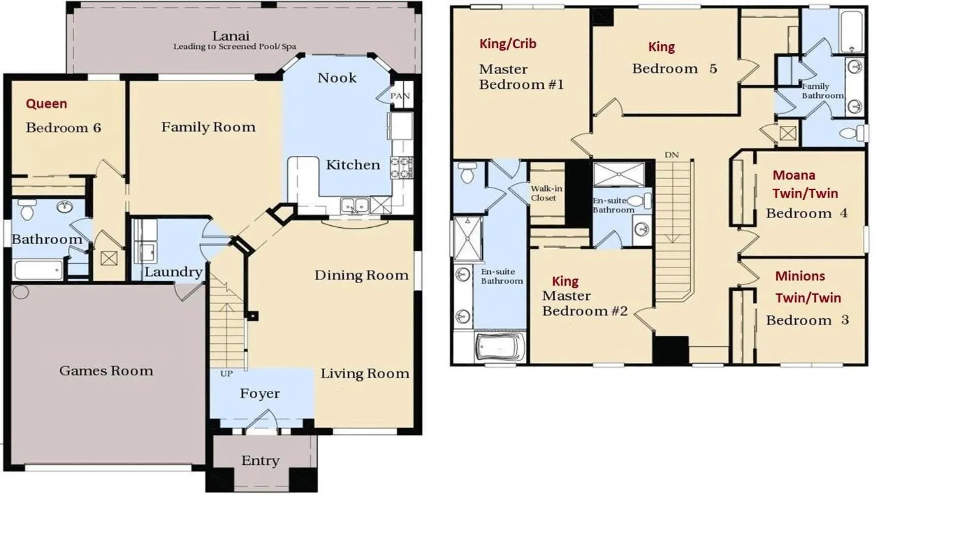 Other in No Rear Neighbor 6BR Private Pool/Spa Near Disney