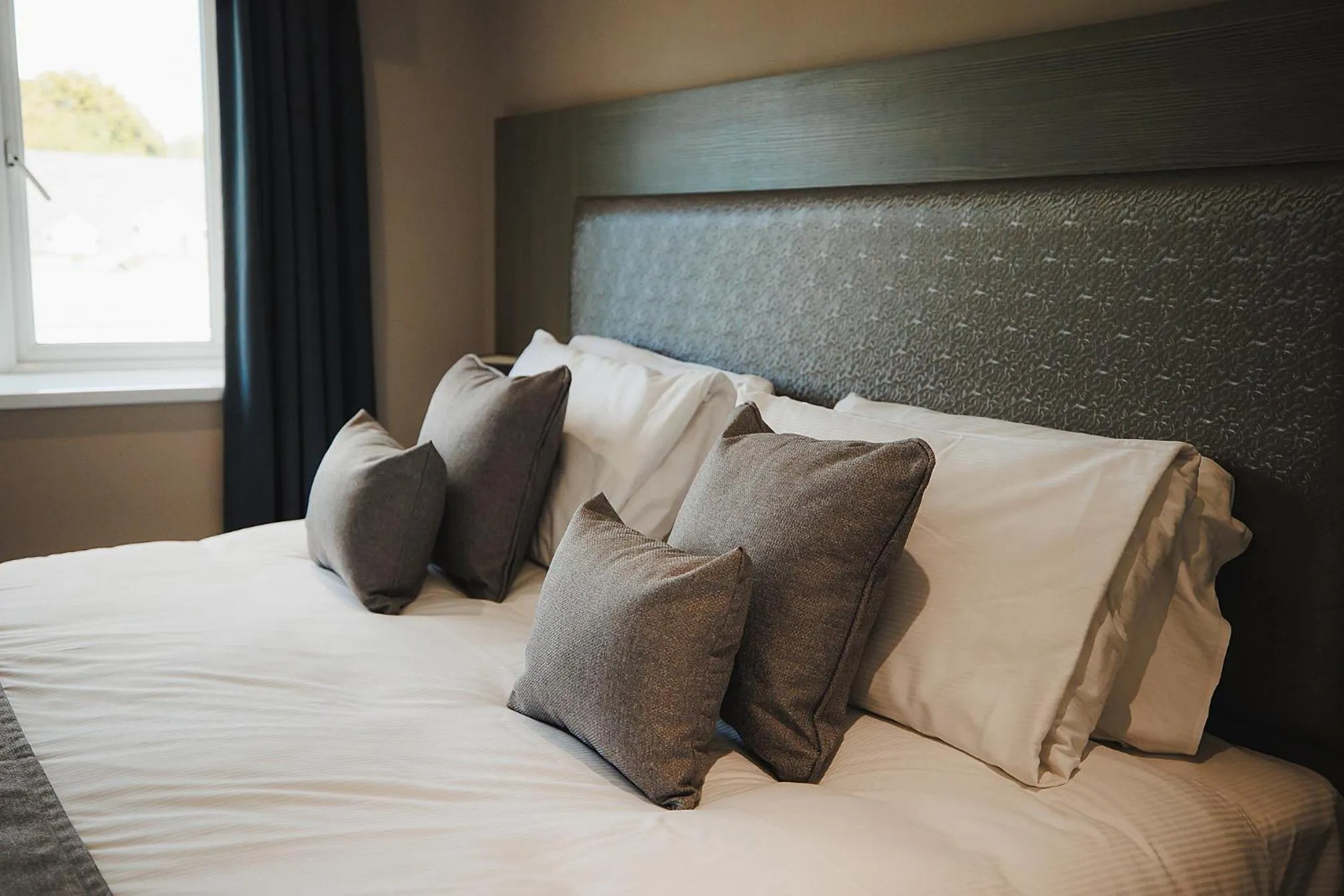 Bedroom, Bed in Caer Rhun Hall Hotel