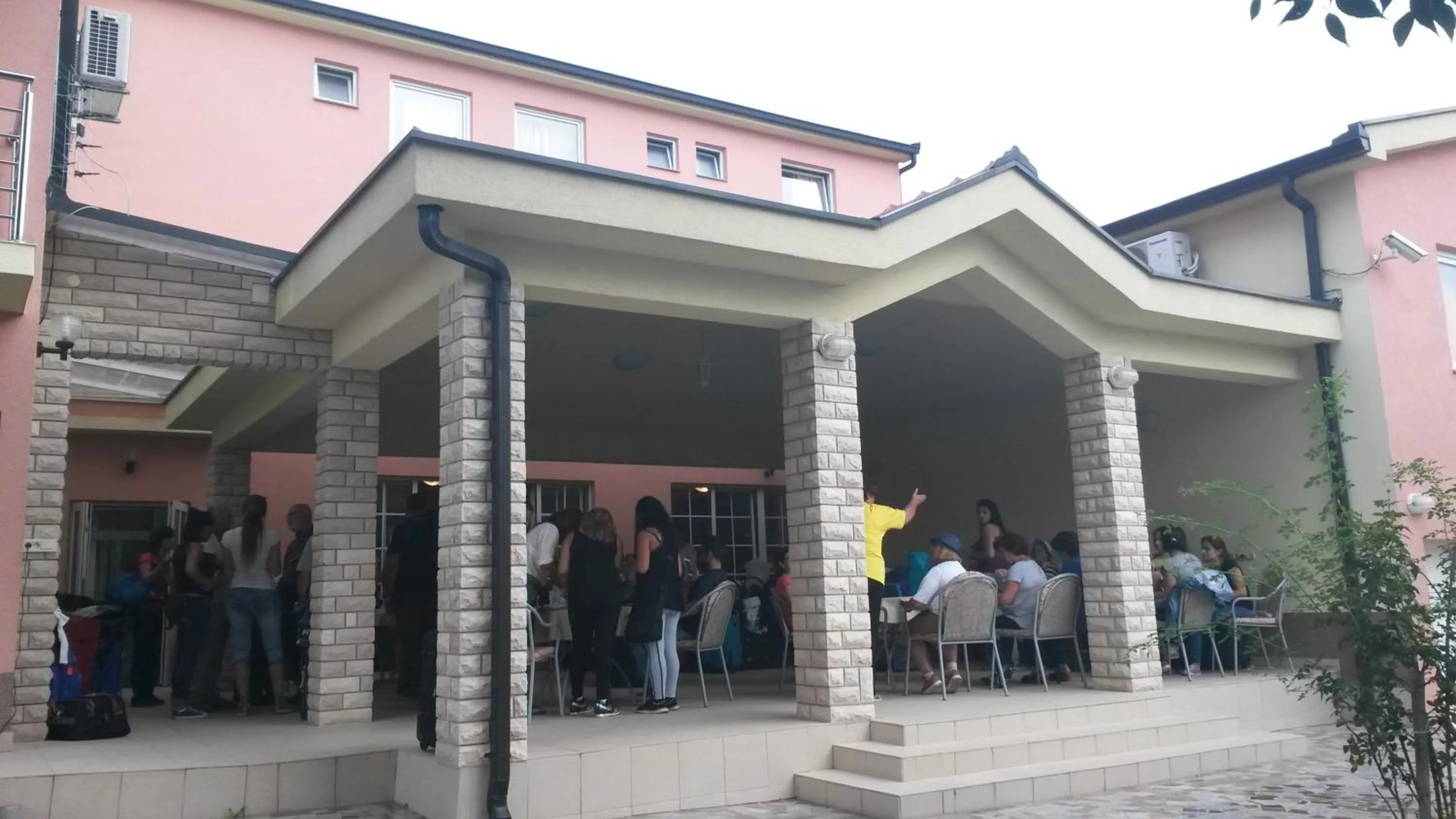 Balcony/Terrace in Hotel ''Marinko Kozina'' - Medjugorje
