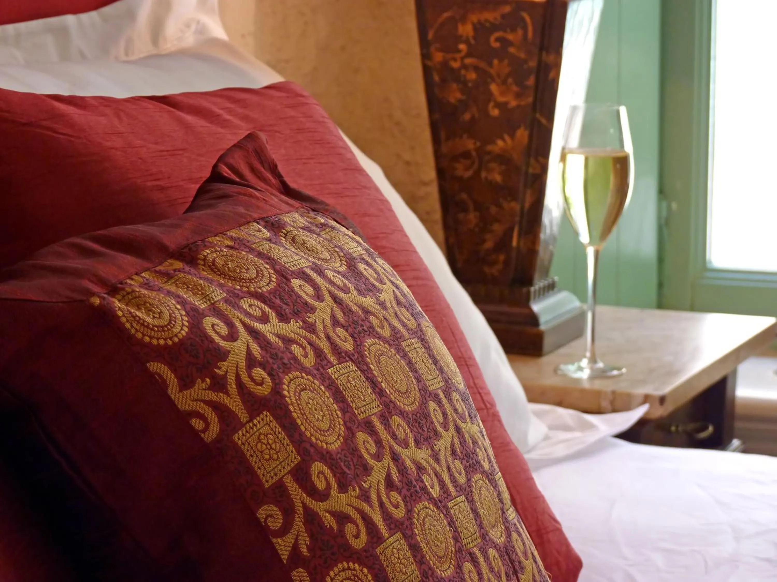 Decorative detail, Bed in The Old Markets