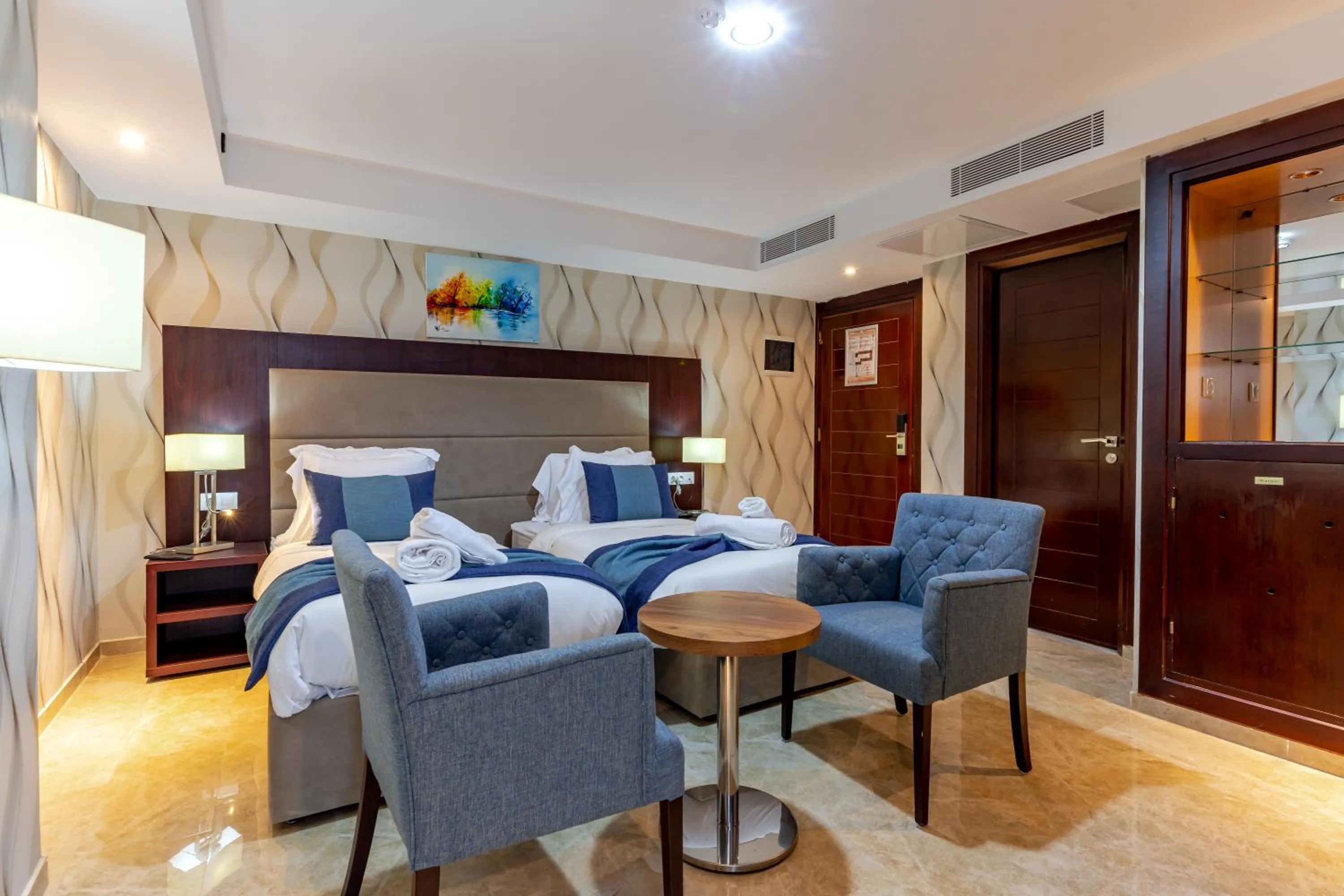 Bed in Hotel Hammamet