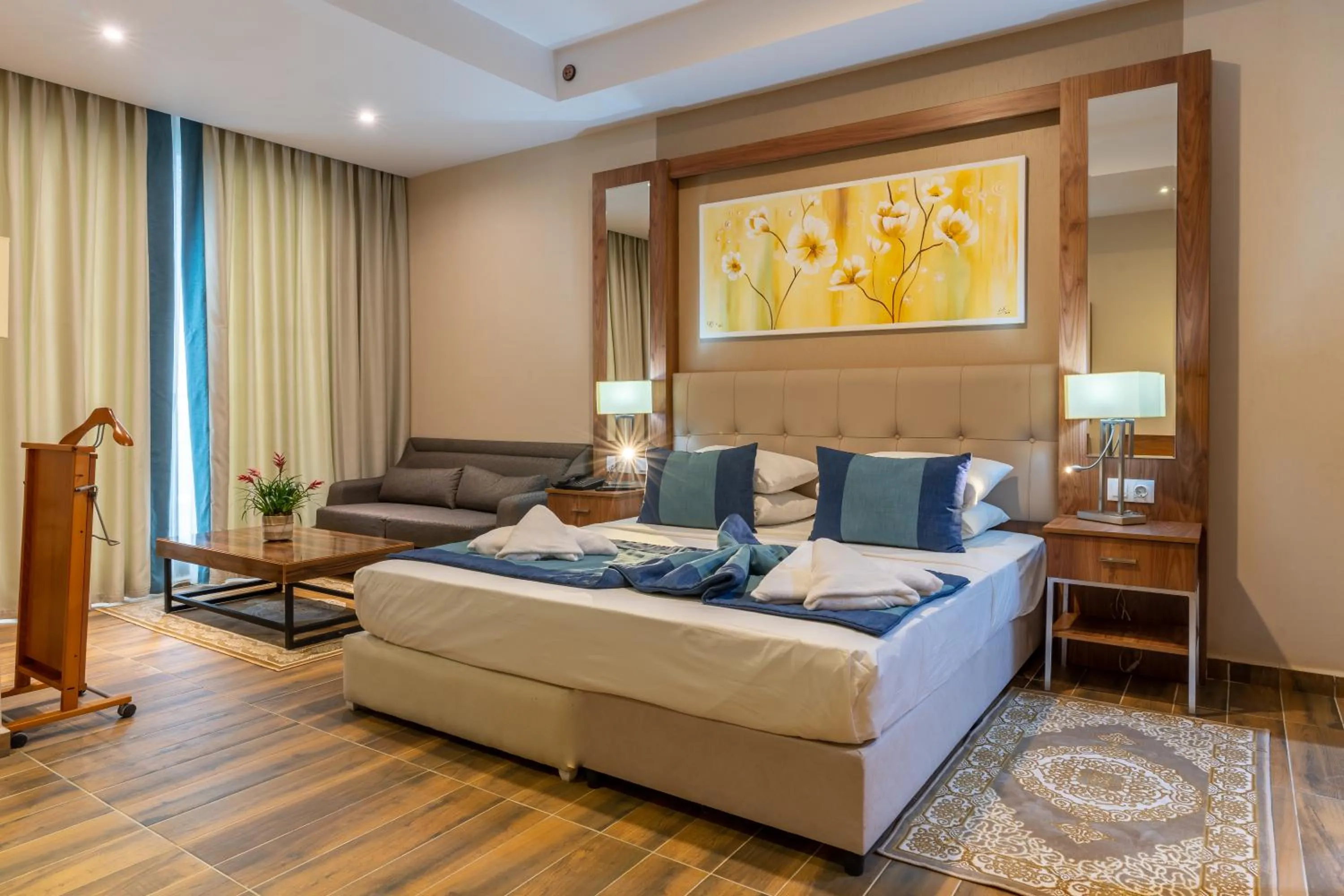 Bed in Hotel Hammamet