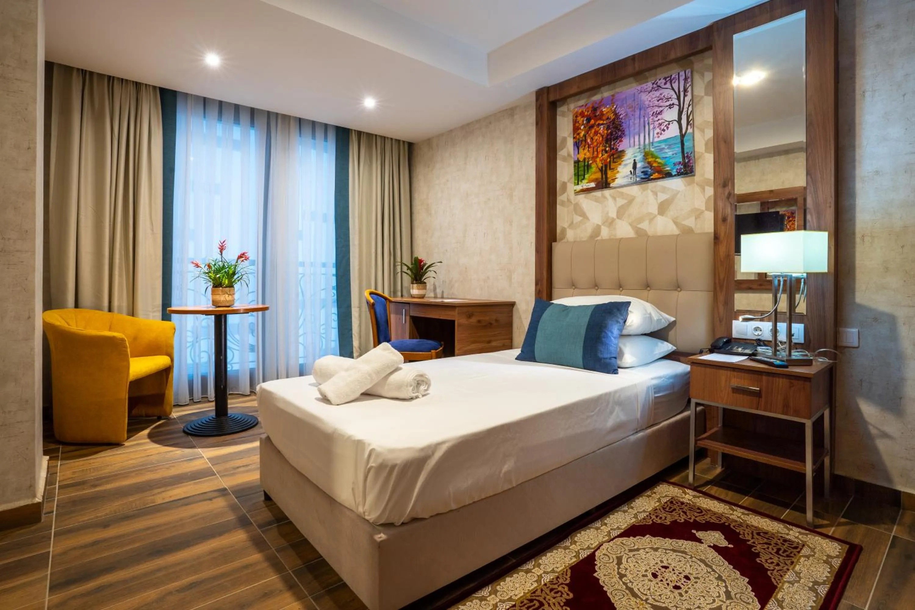 Bed in Hotel Hammamet