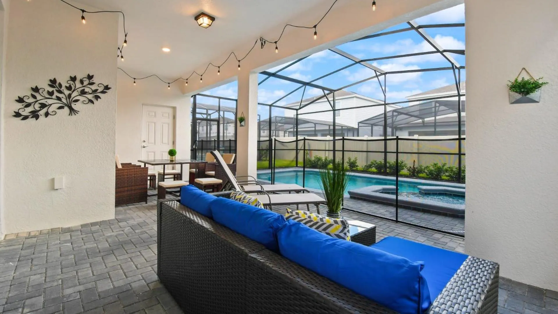 Living room in Luxury Home w/ Pool, Game Room, Near Disney