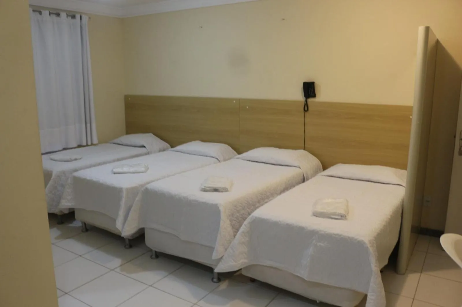 Bed in Hotel Absolar