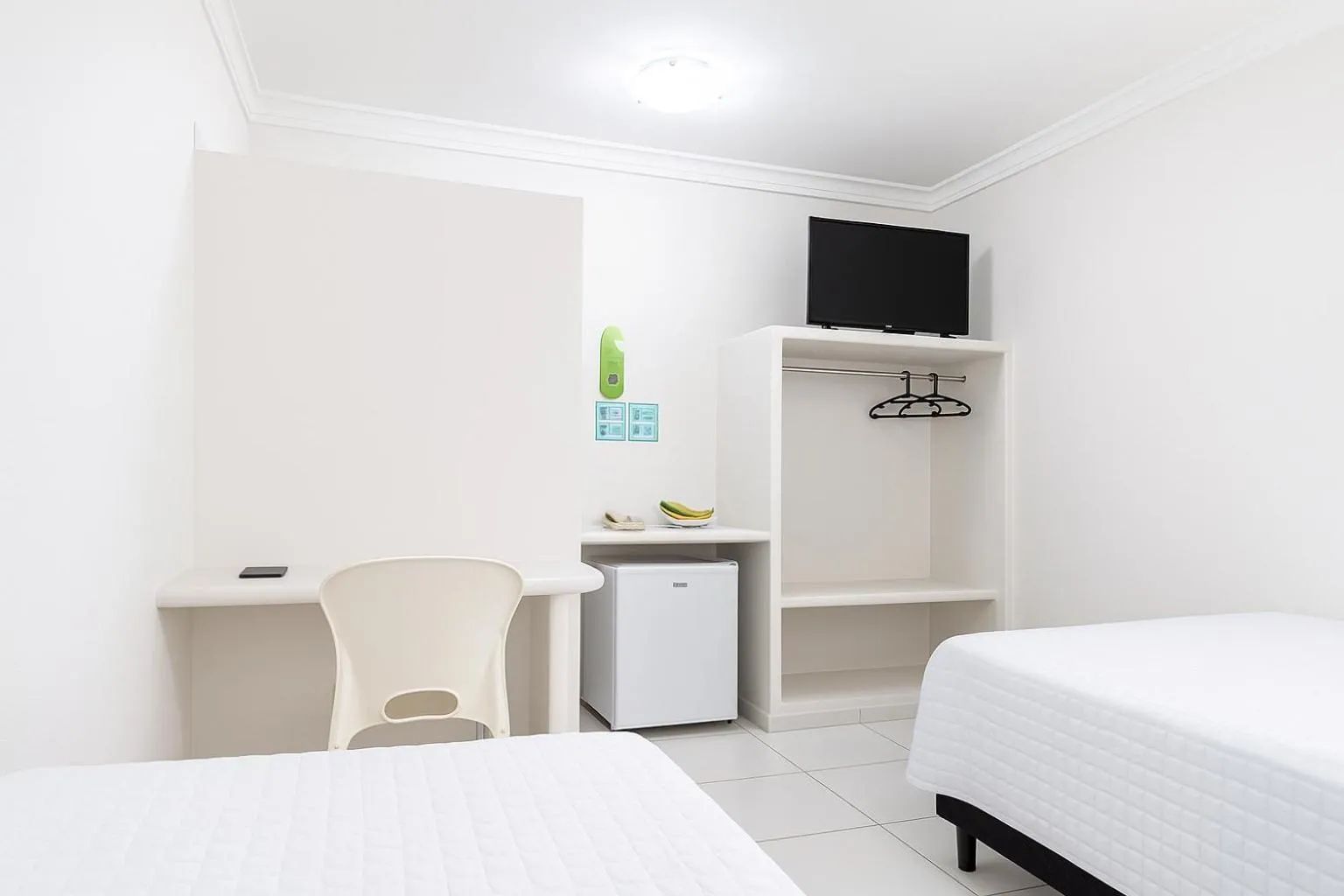 Bed in Hotel Absolar