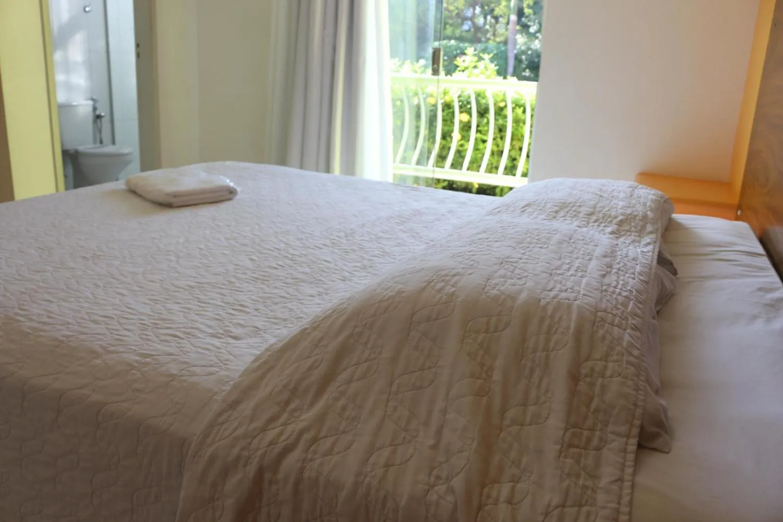 Bed in Hotel Absolar