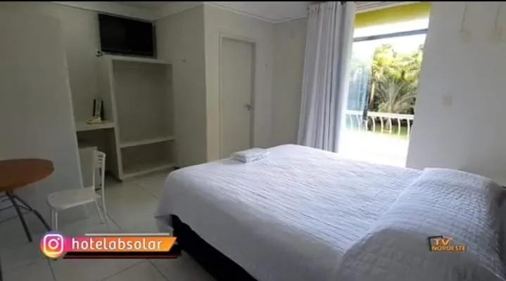 Bed in Hotel Absolar