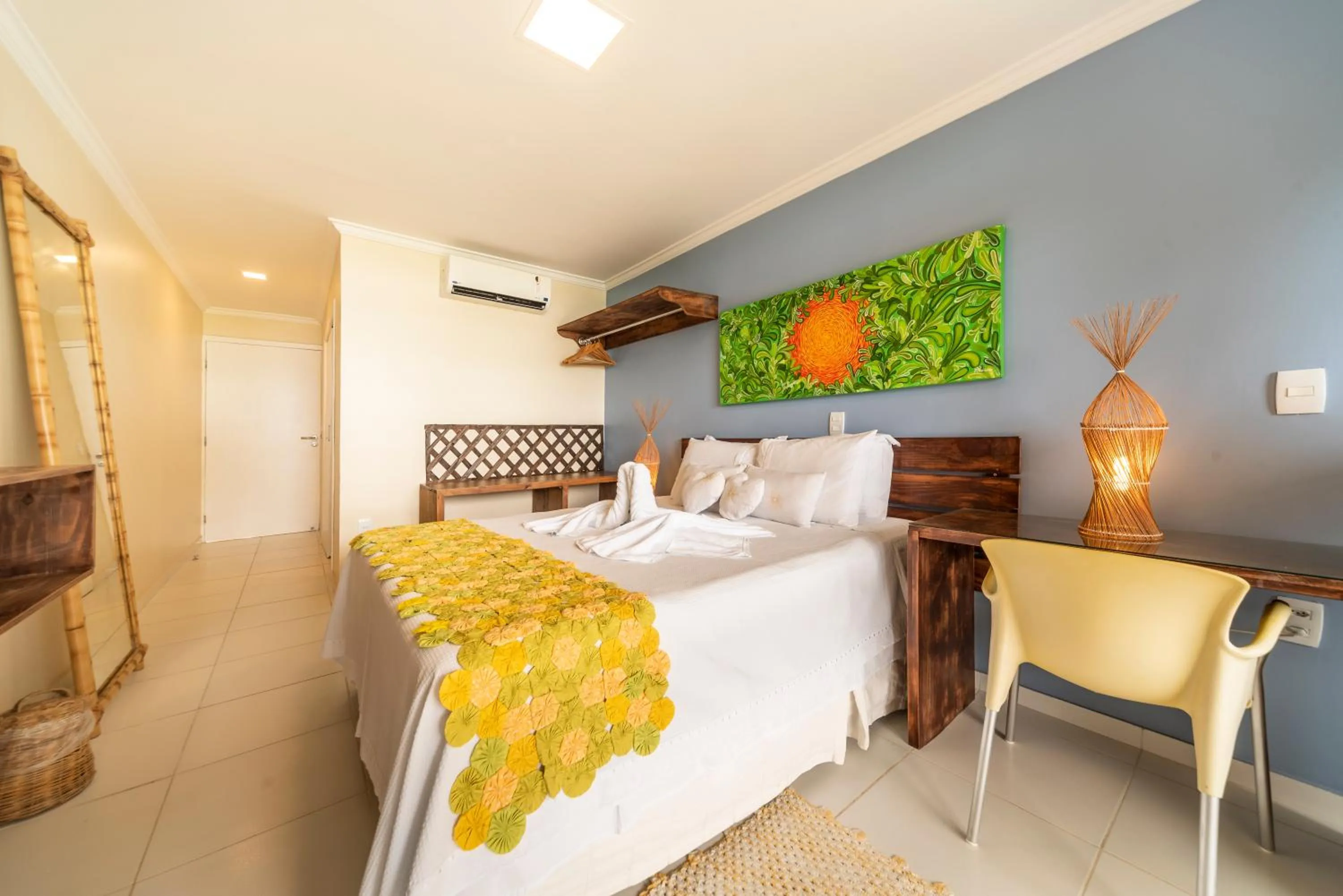 Bed in Pousada Marceneiro