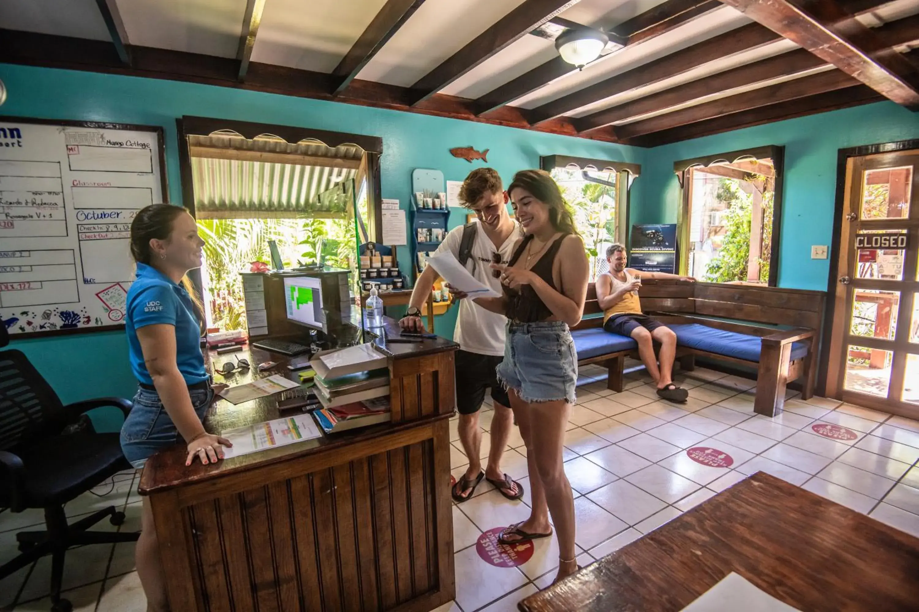 Lobby or reception in Mango Inn Resort Lobby or reception in Mango Inn Resort