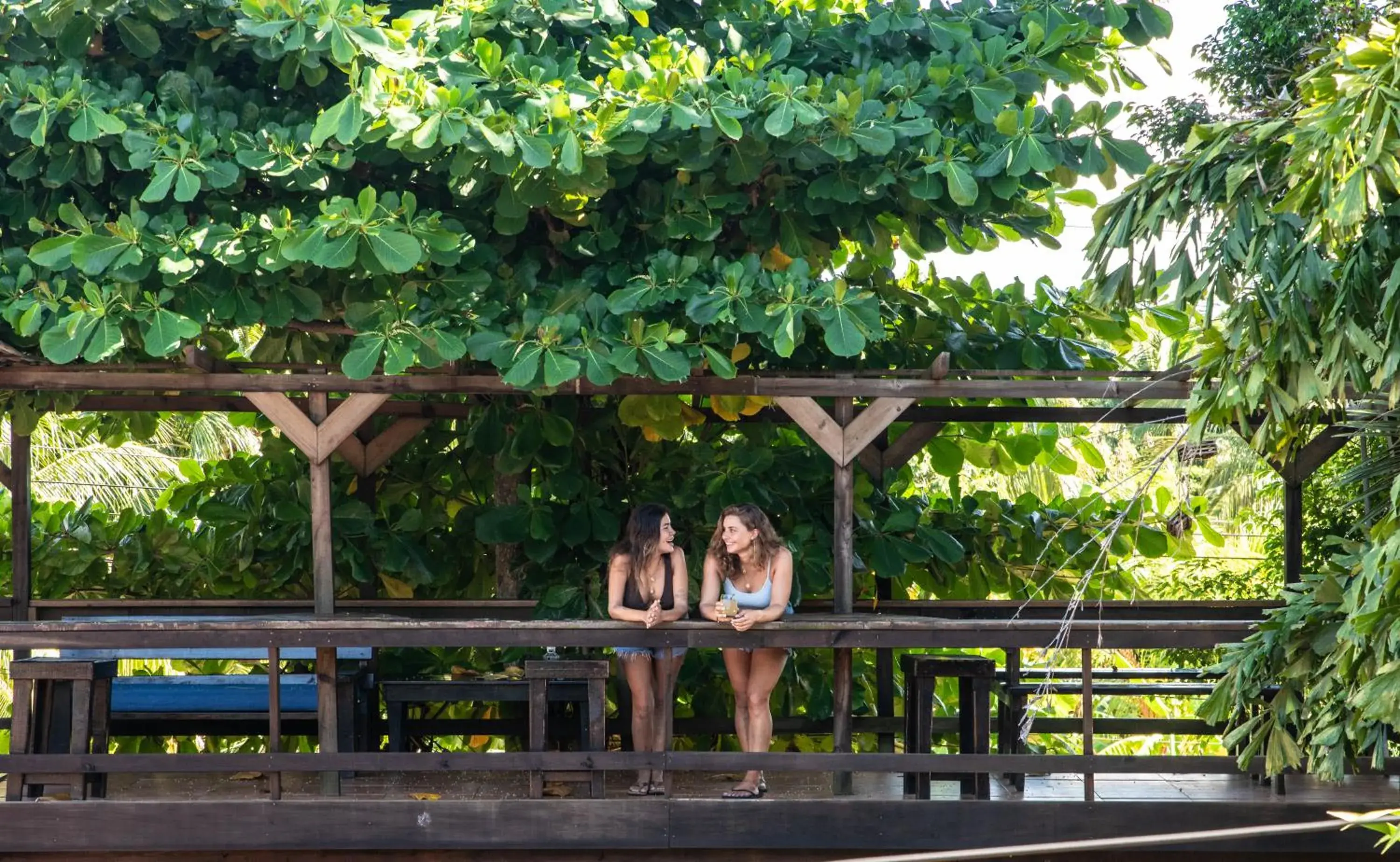Pool view in Mango Inn Resort Pool view in Mango Inn Resort