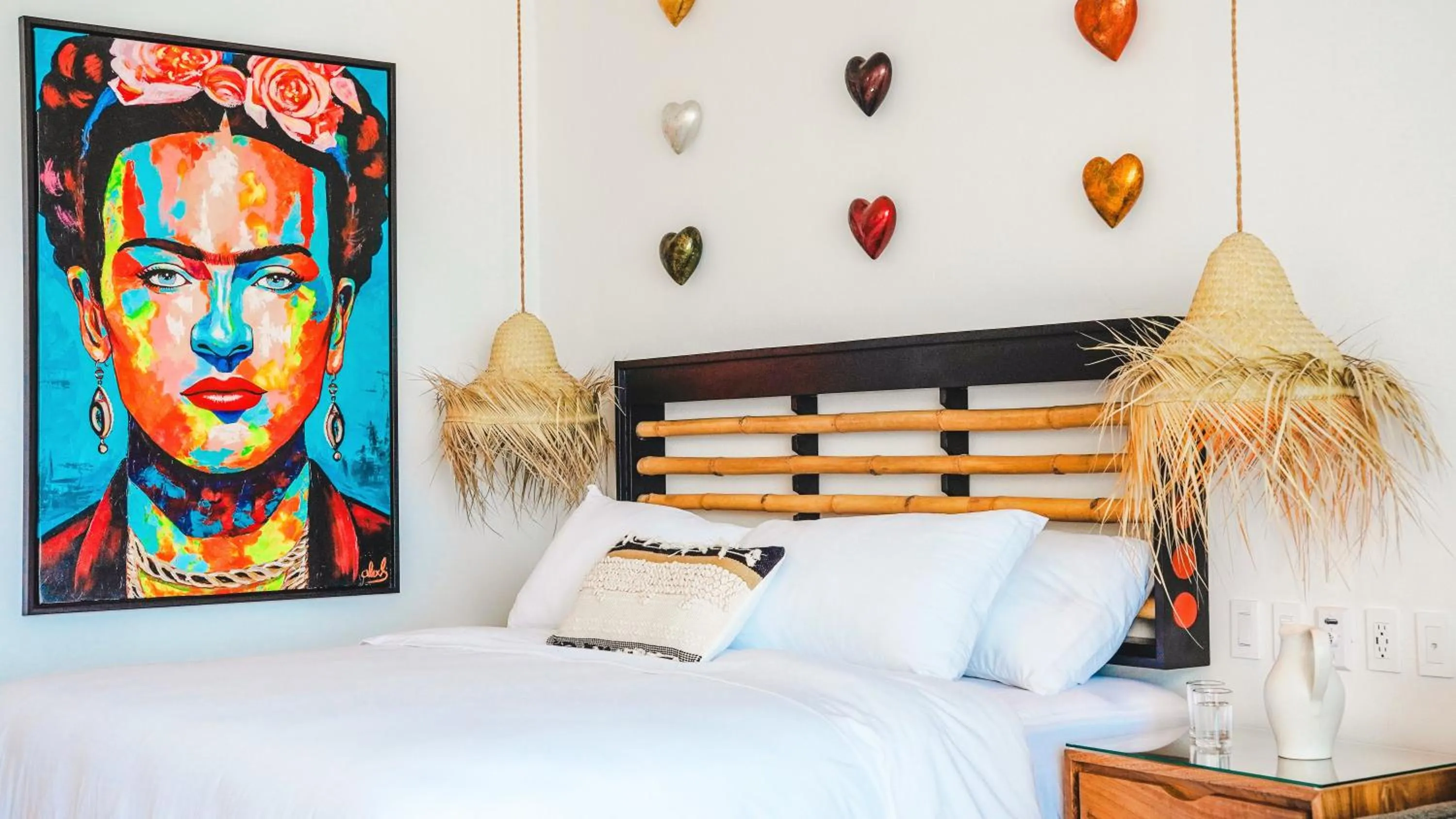 Bed in La Puesta Sayulita