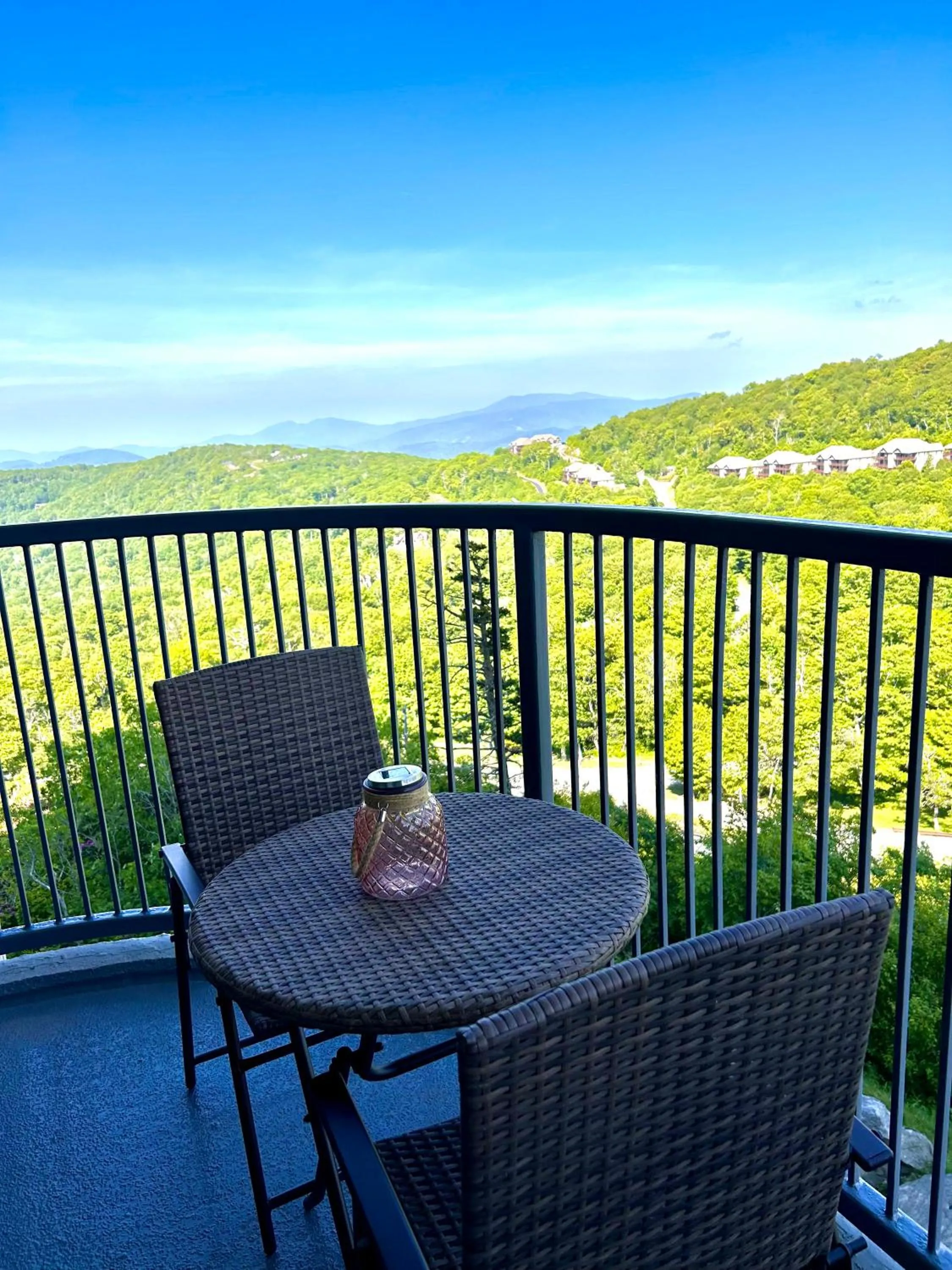 Balcony/Terrace in On top of the world at Sugar Top Resort
