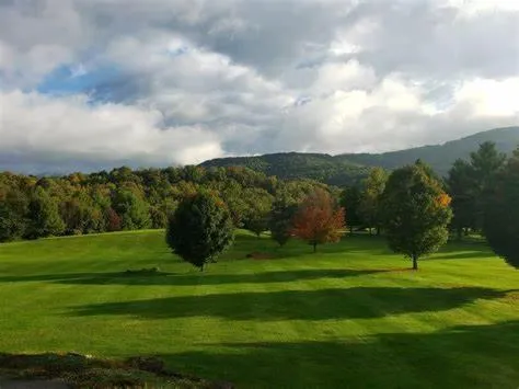 Golfcourse in On top of the world at Sugar Top Resort