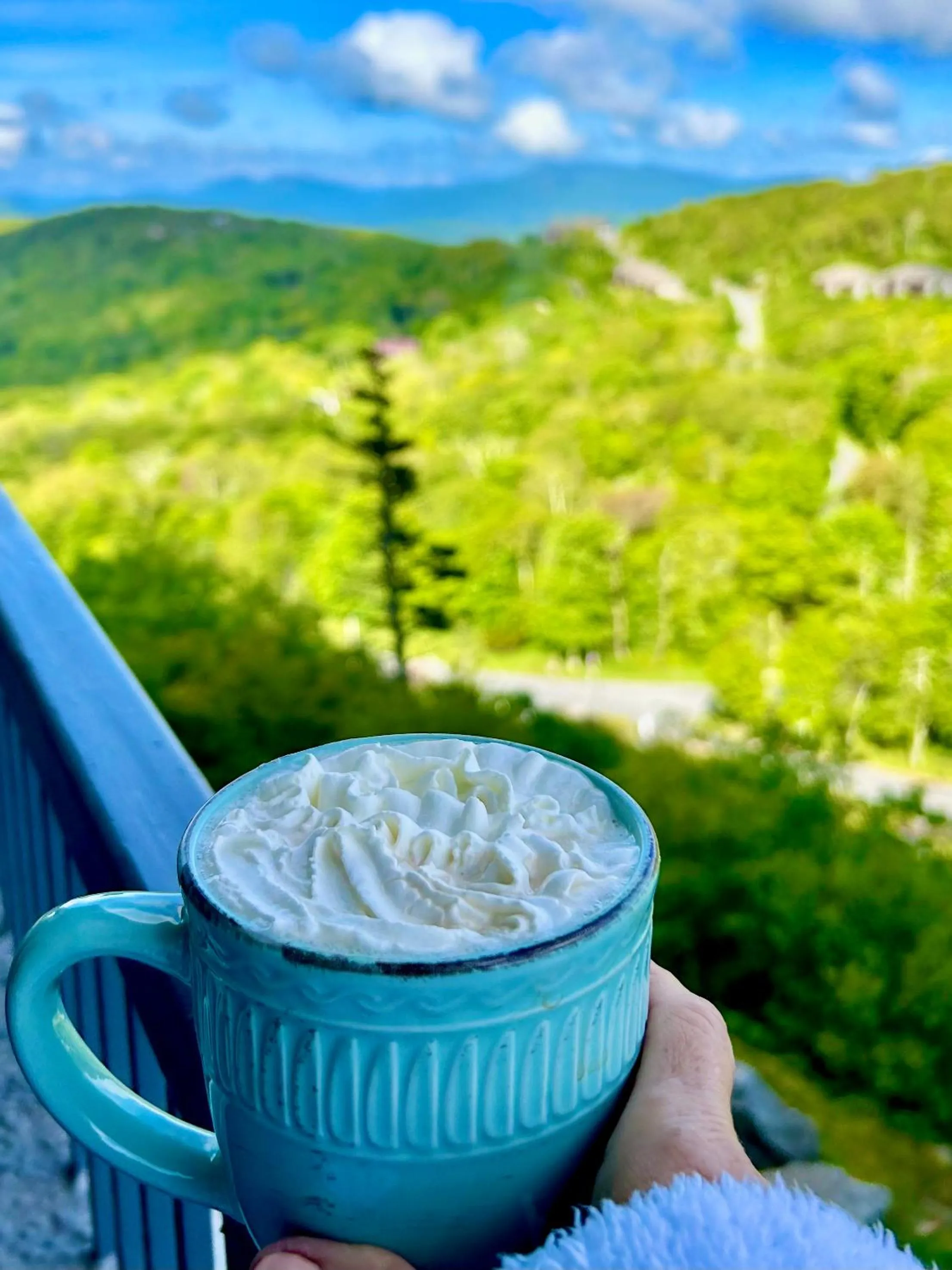 Mountain view in On top of the world at Sugar Top Resort