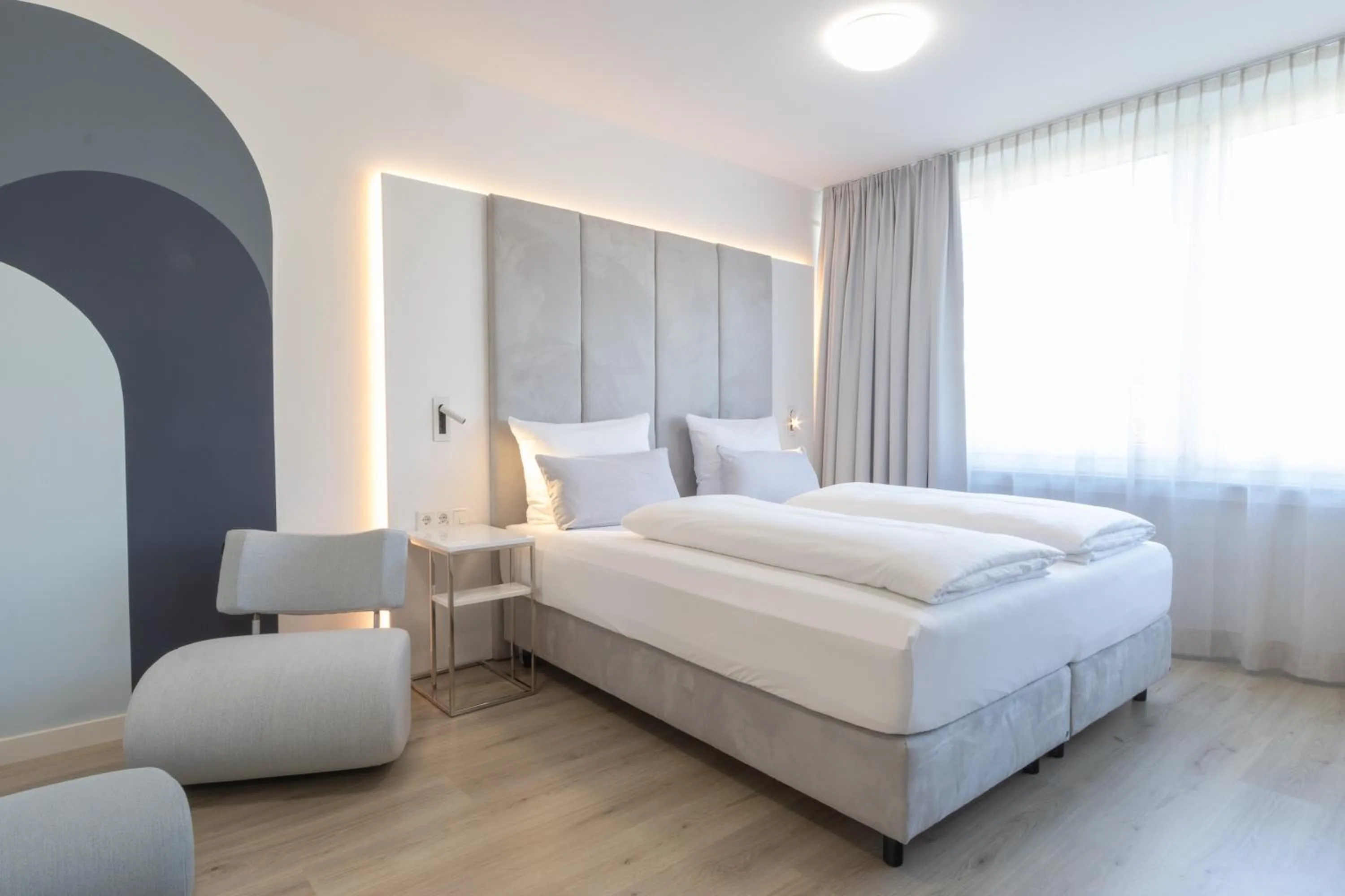 Bed in zzzpace Smart-Hotel Bielefeld Zentrum