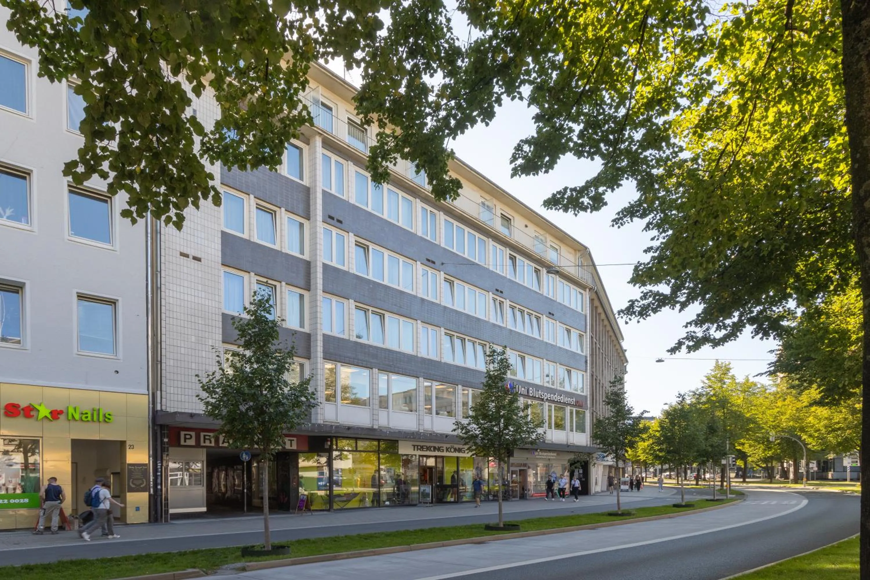 Property building in zzzpace Smart-Hotel Bielefeld Zentrum