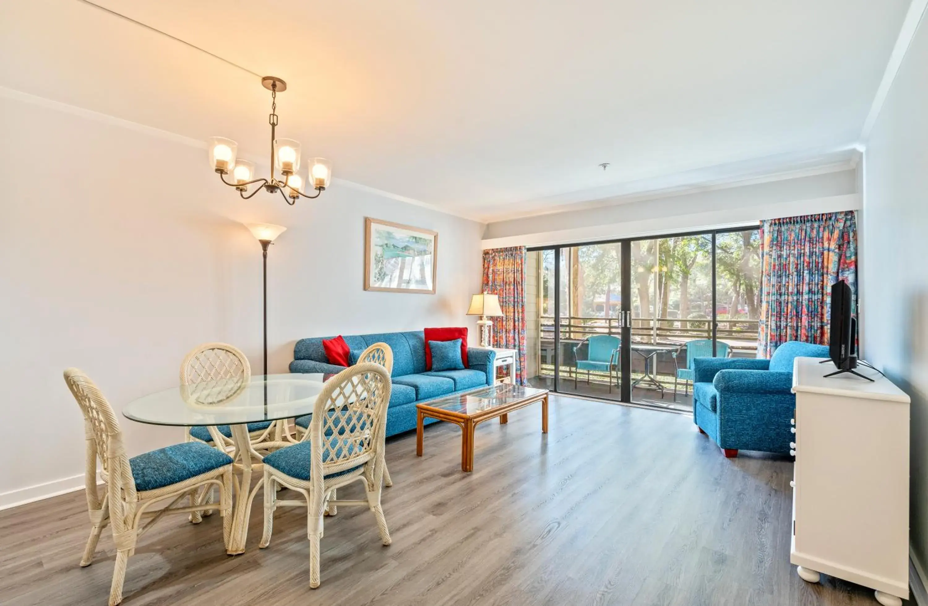 Living room in Ocean Creek Resort Living room in Ocean Creek Resort