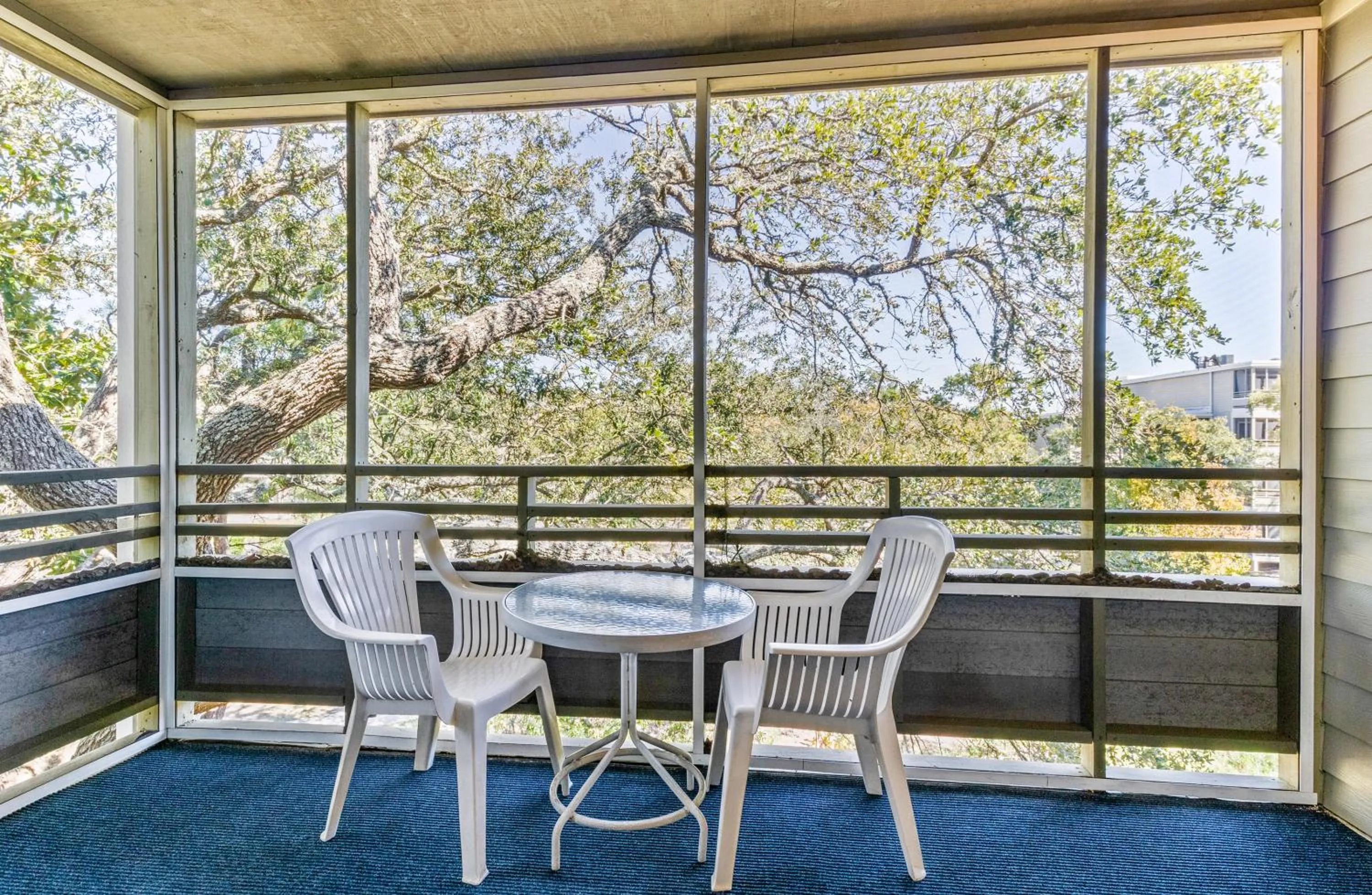 Patio in Ocean Creek Resort