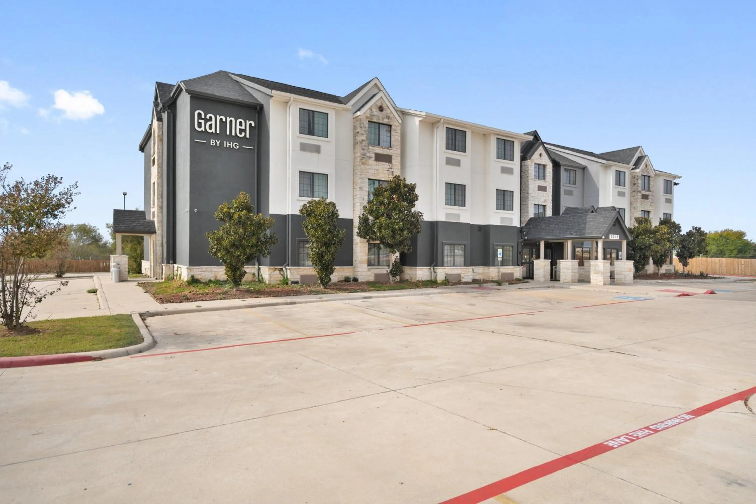 Property building in Garner Hotel Gonzales by IHG