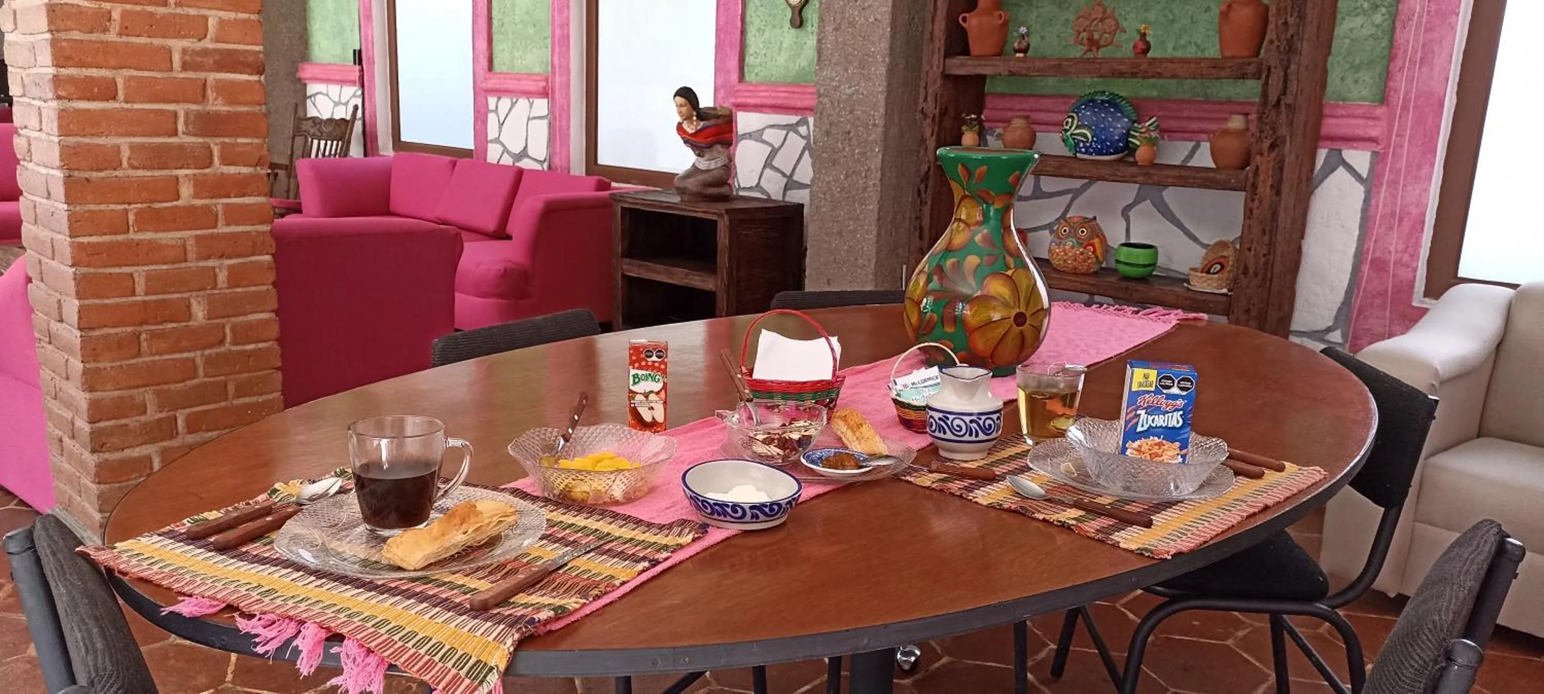 Dining area in Mesón Yollotl