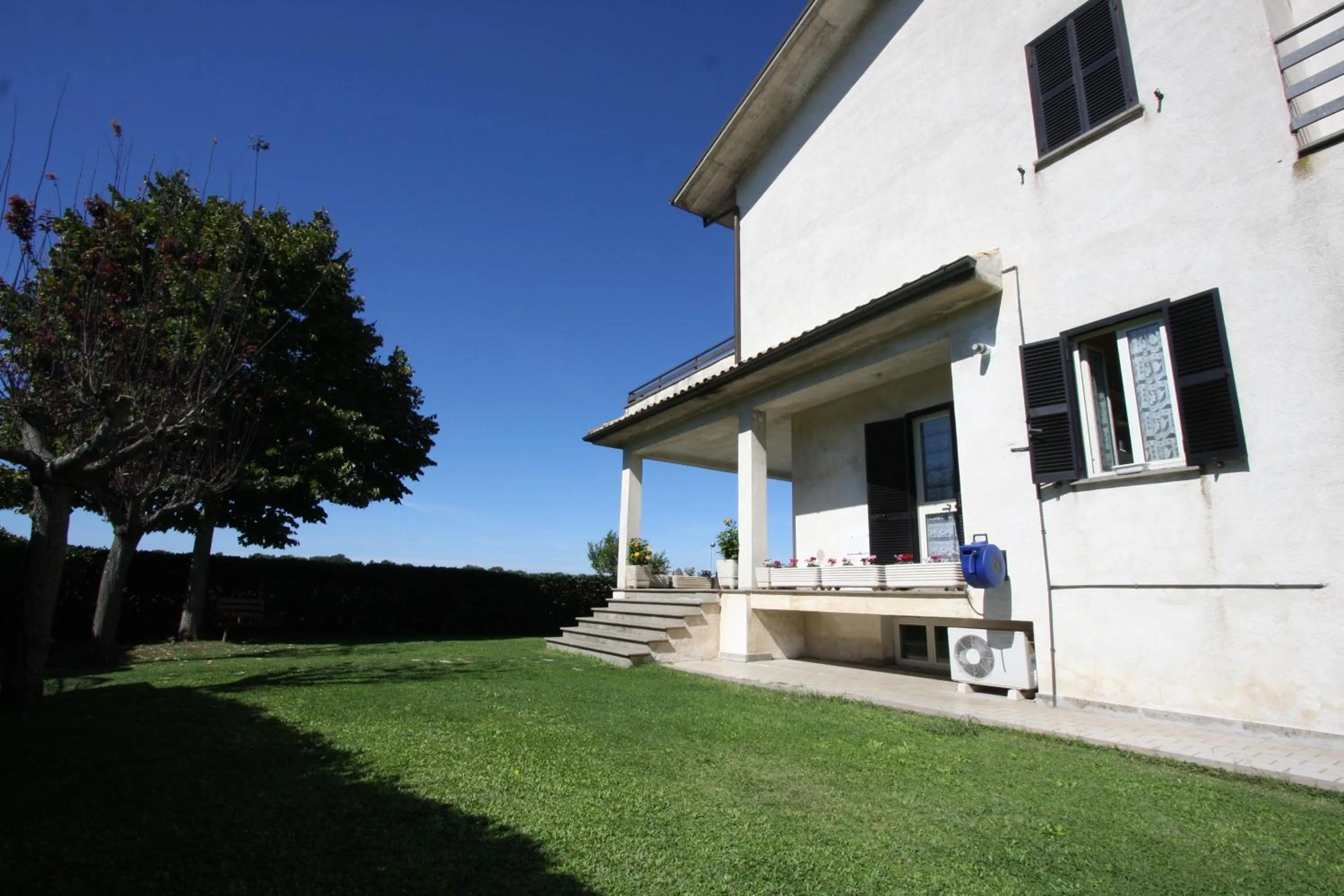 Garden in B&B Il Moai