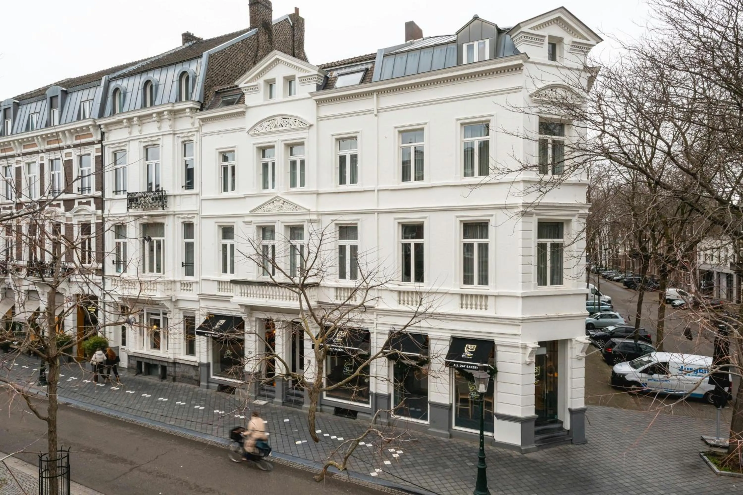 Property building in Leonardo Boutique Hotel Maastricht City Center