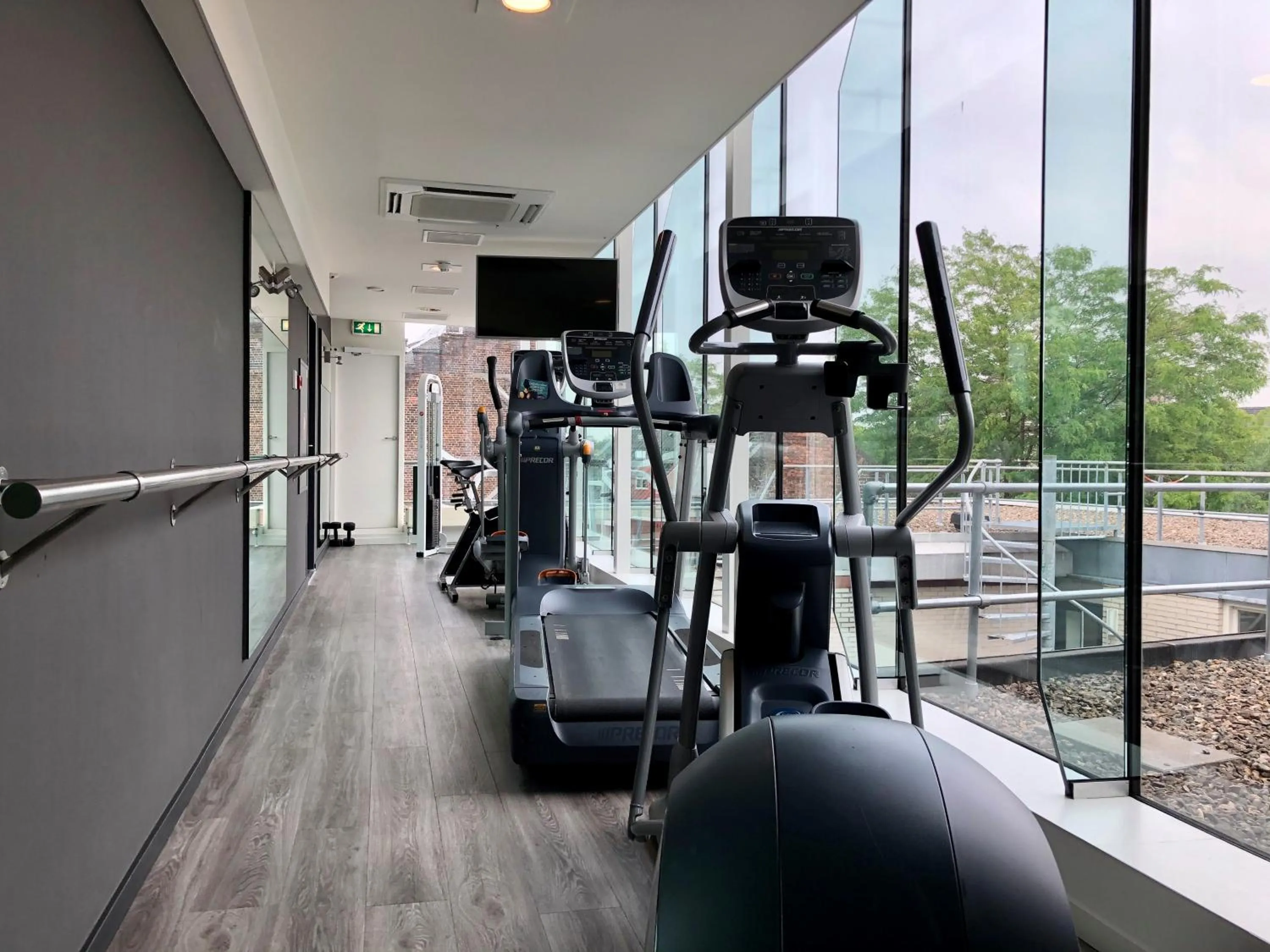 Fitness centre/facilities in Leonardo Boutique Hotel Maastricht City Center
