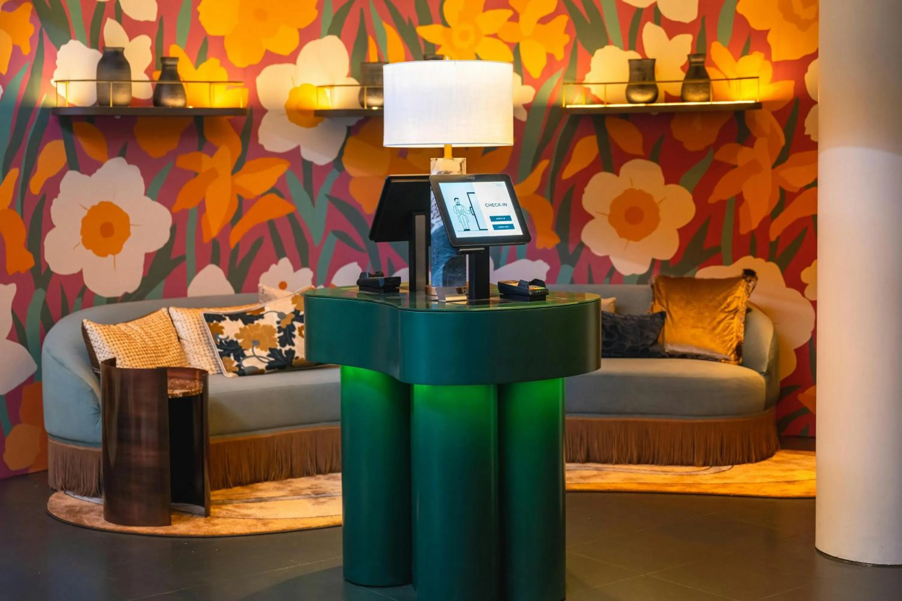 Lobby or reception in Leonardo Boutique Hotel Maastricht City Center