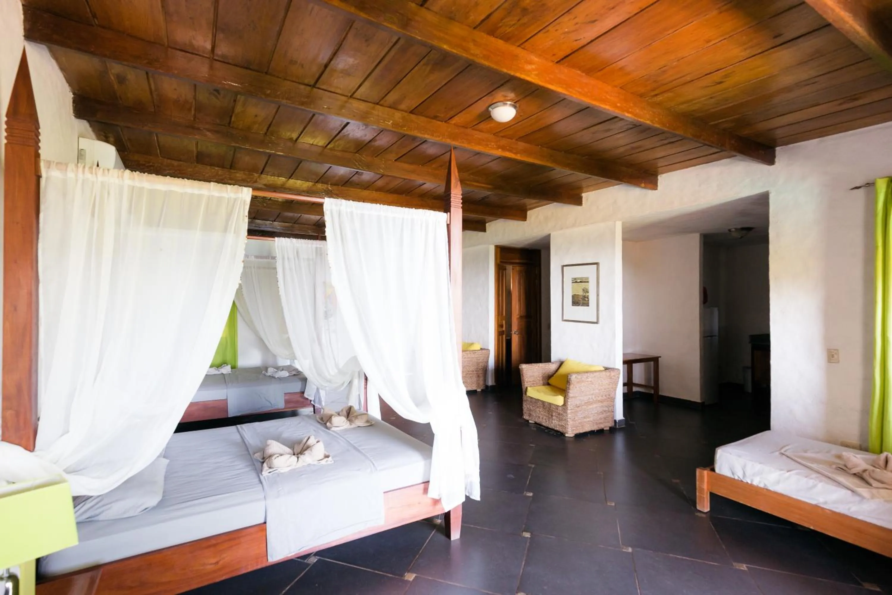 Bed in Punta Duarte Garden Inn