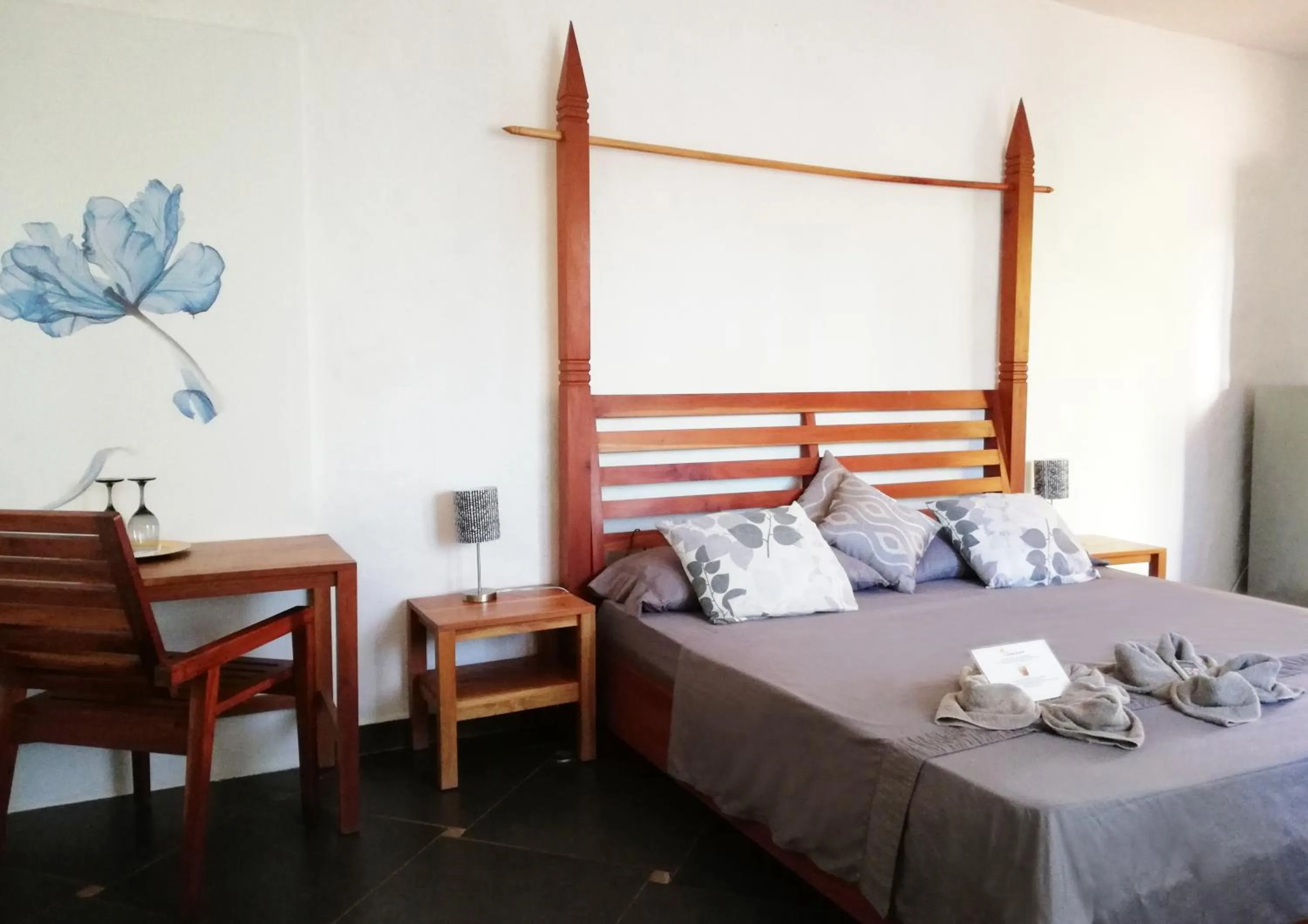 Bed in Punta Duarte Garden Inn