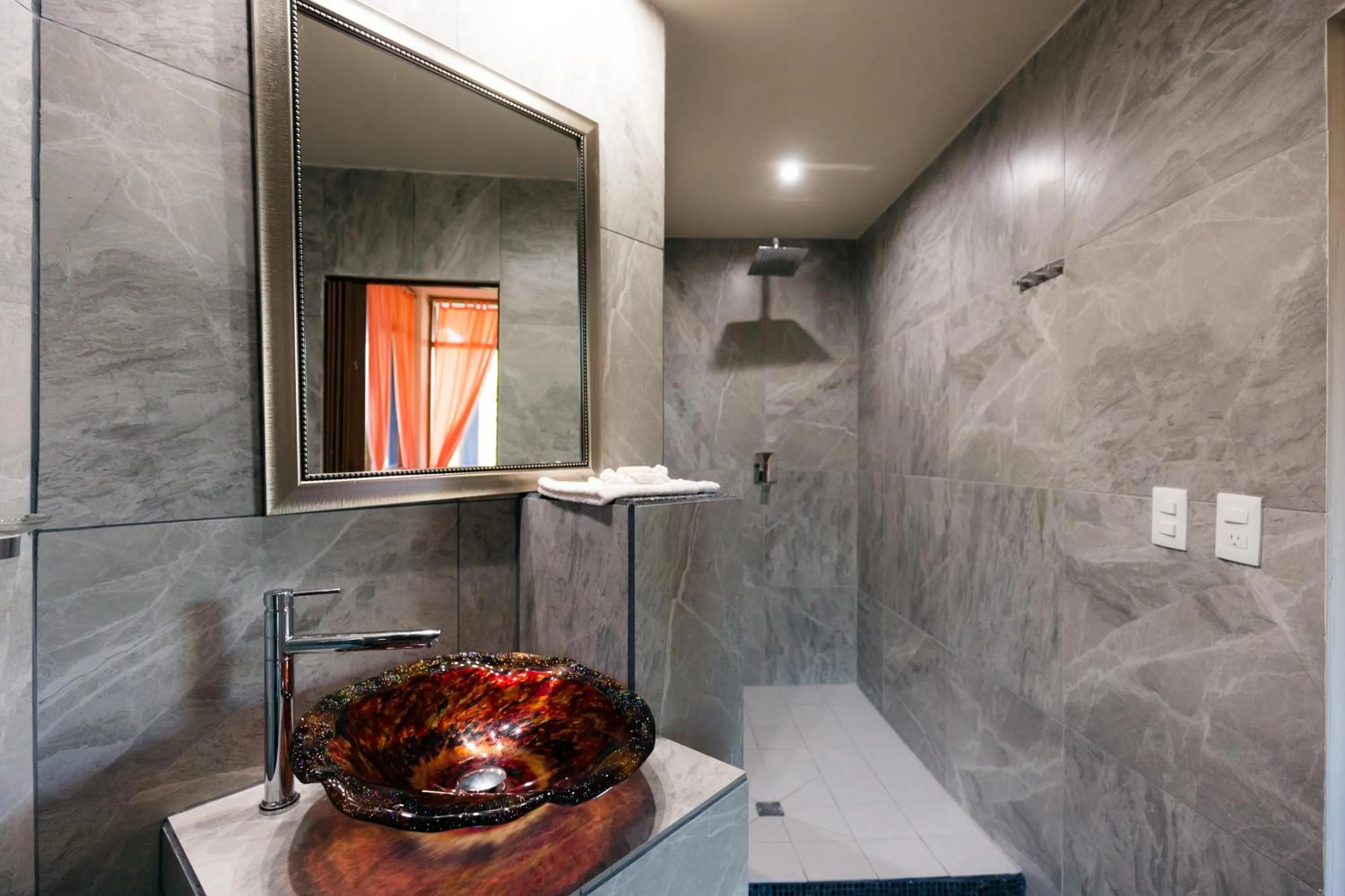 Shower in Punta Duarte Garden Inn