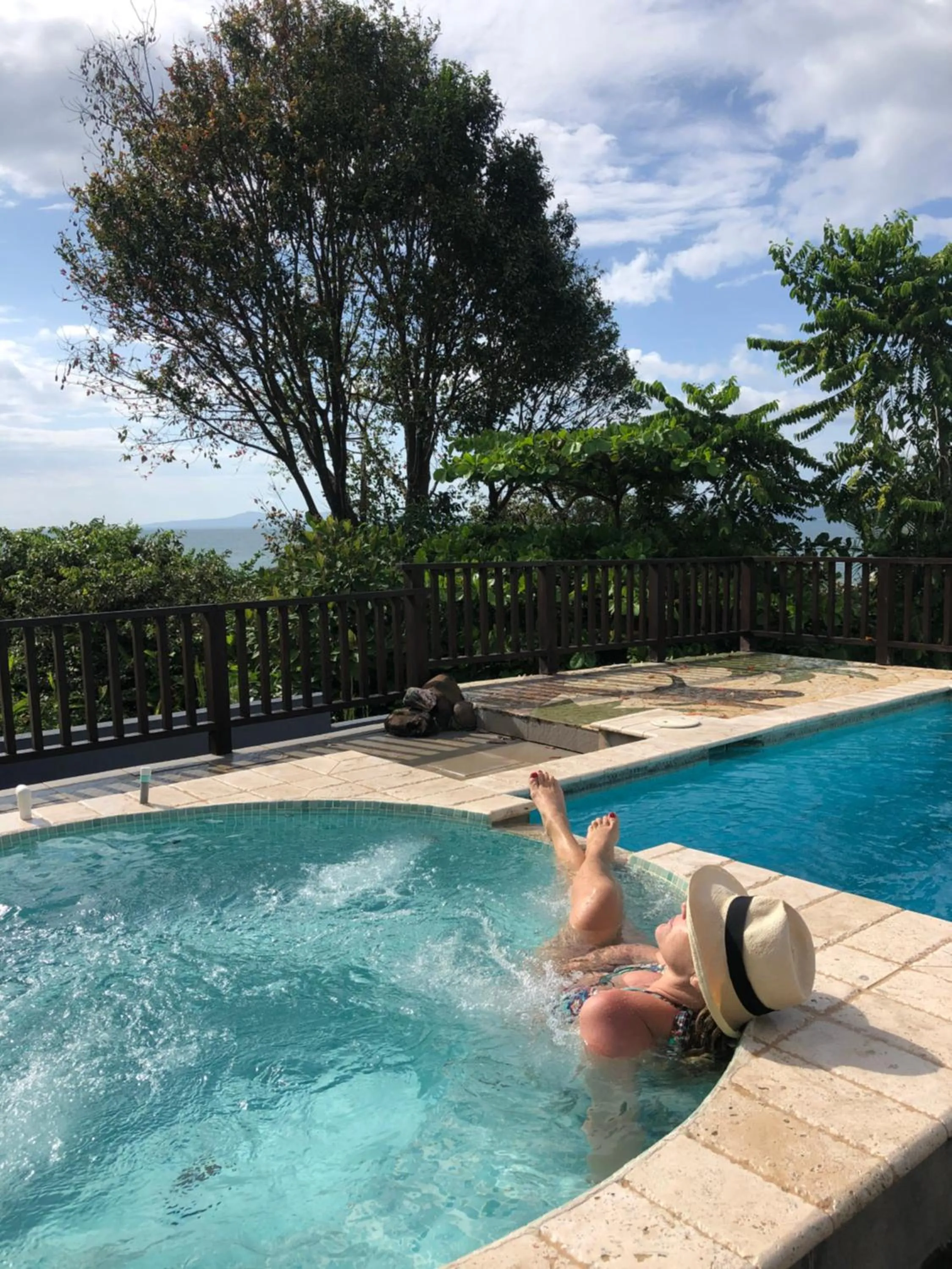 Swimming pool in Punta Duarte Garden Inn