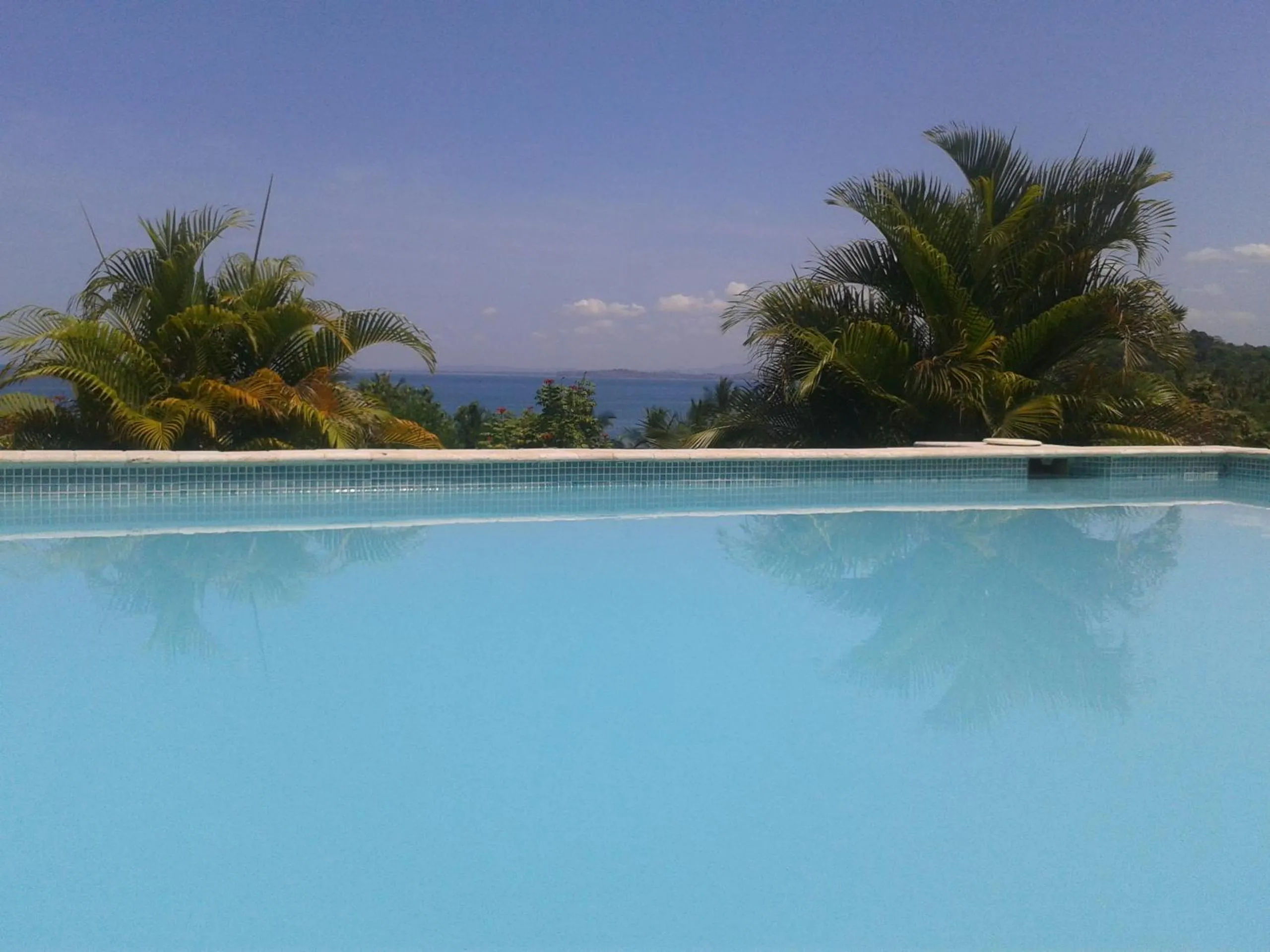 Pool view in Punta Duarte Garden Inn