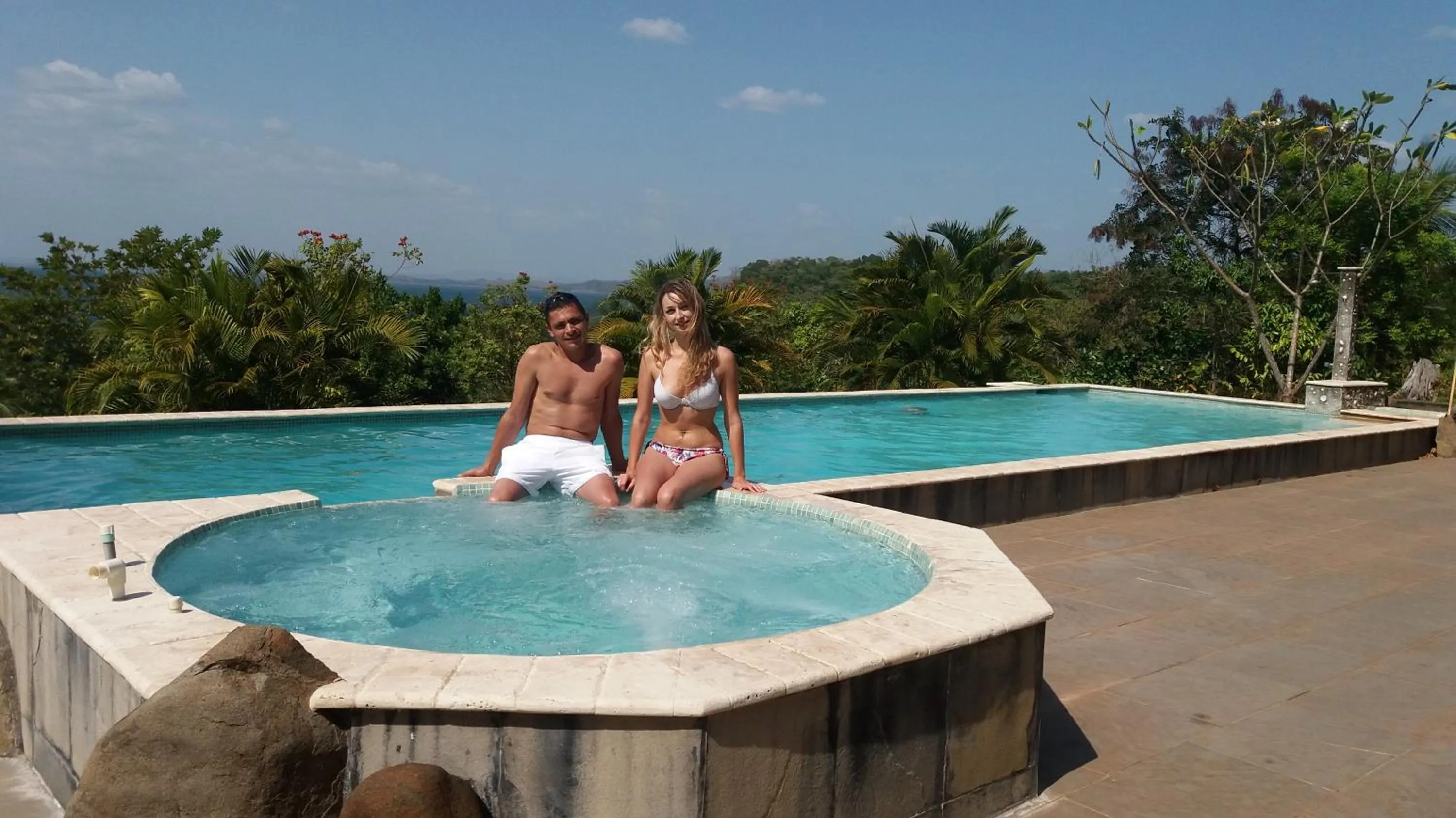 Hot Tub in Punta Duarte Garden Inn