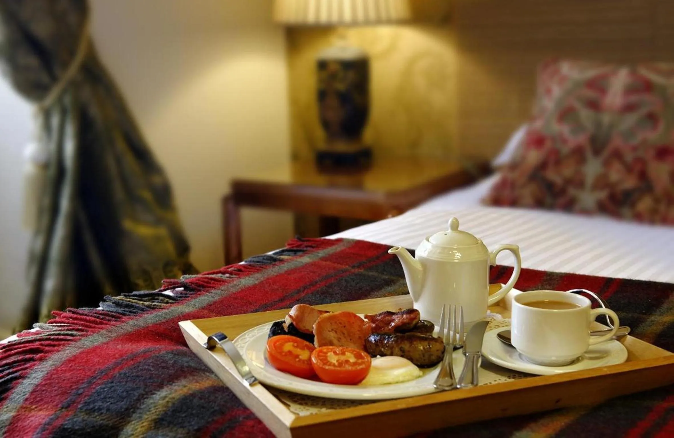Bed in Washingborough Hall Hotel