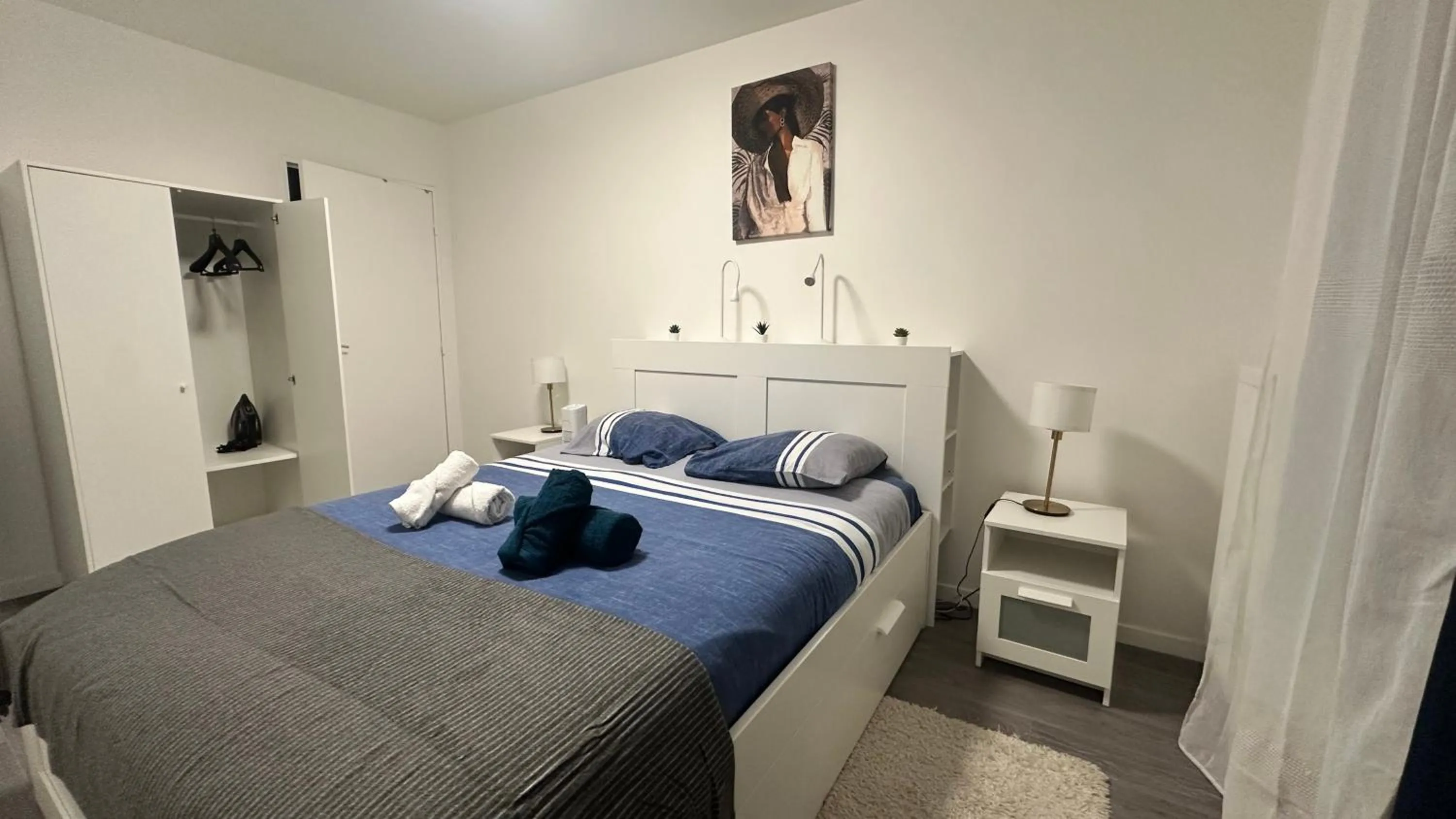 Bed in Appartement Cozy - Quartier résidentiel