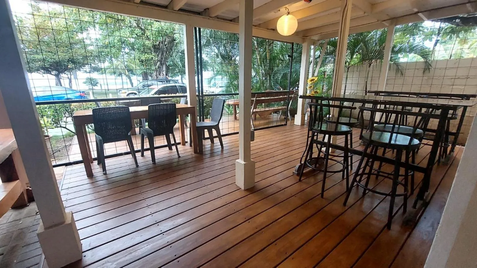Seating area in Hotel M&M Beach House
